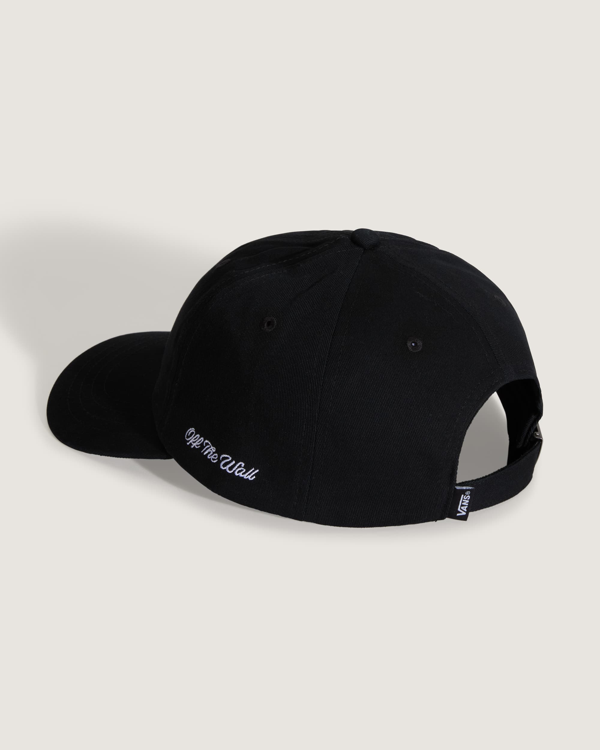 Call It A Day Curved Bill Jockey Hat VANS Black ALT1