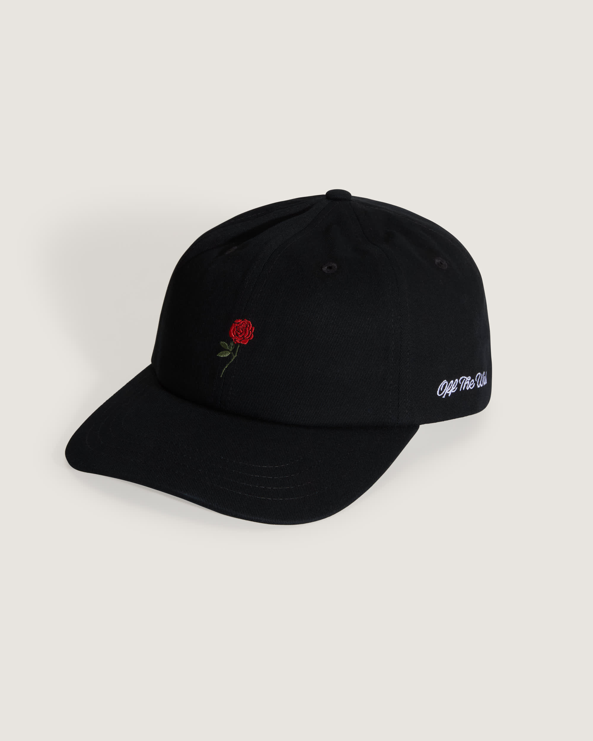 Call It A Day Curved Bill Jockey Hat VANS Black HERO