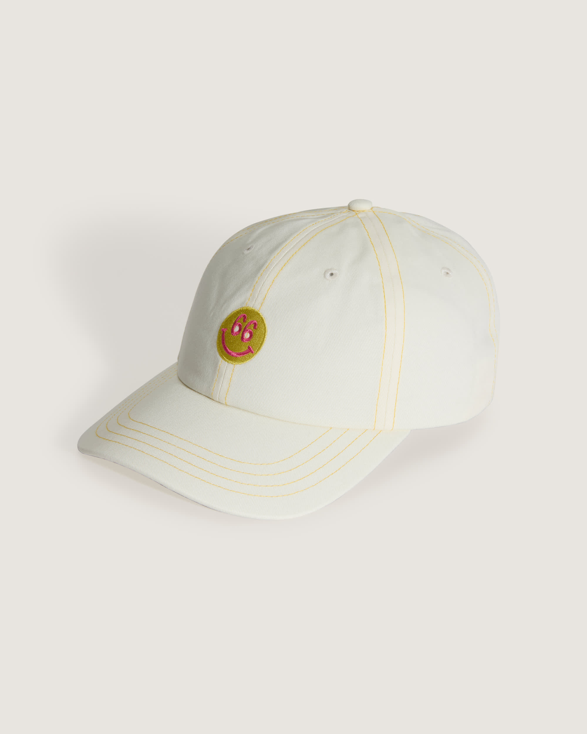 Call It A Day Curved Bill Jockey Hat VANS White HERO