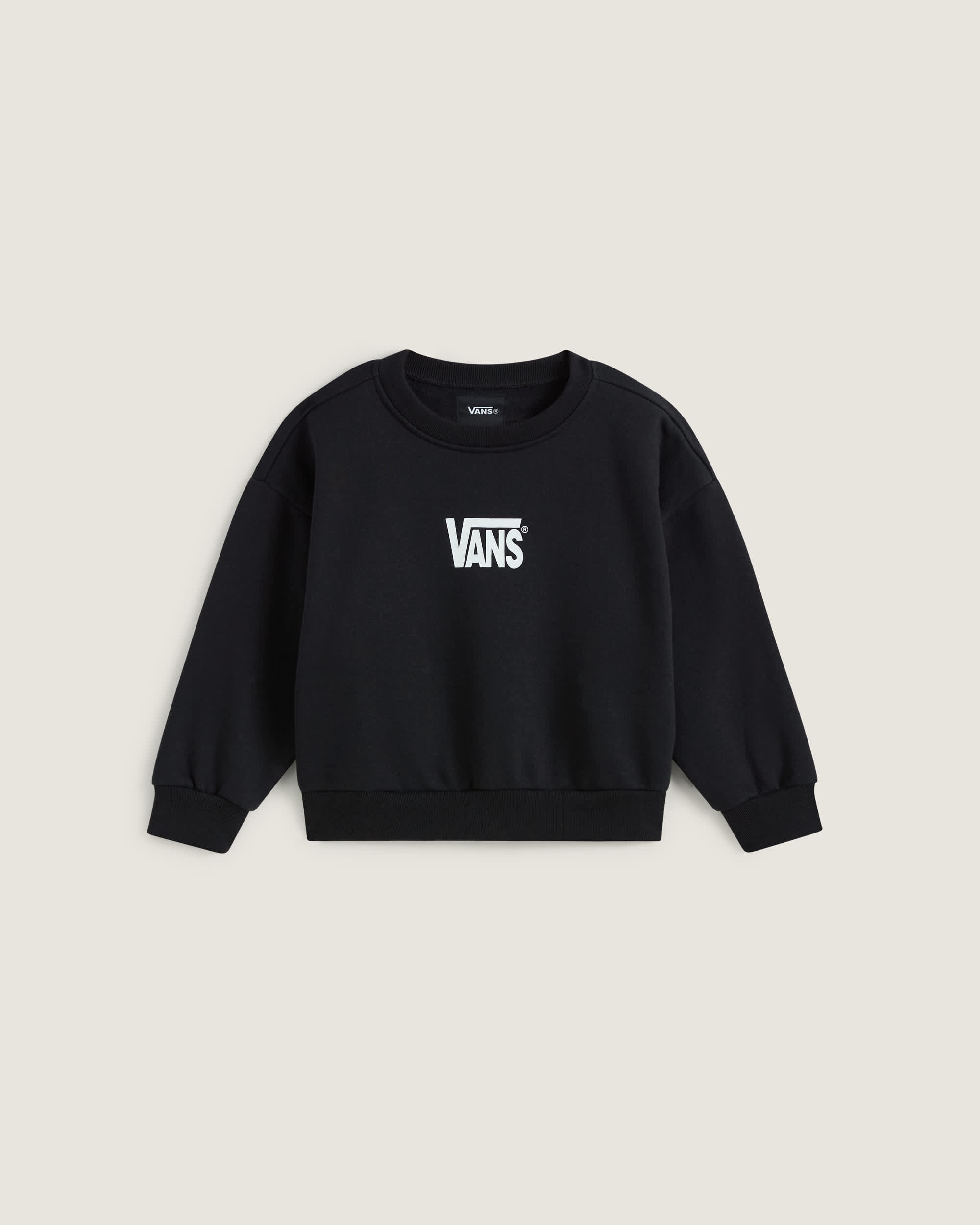 Sudadera elstica con logotipo y cuello redondo de nios 814 aos VANS Negro HERO
