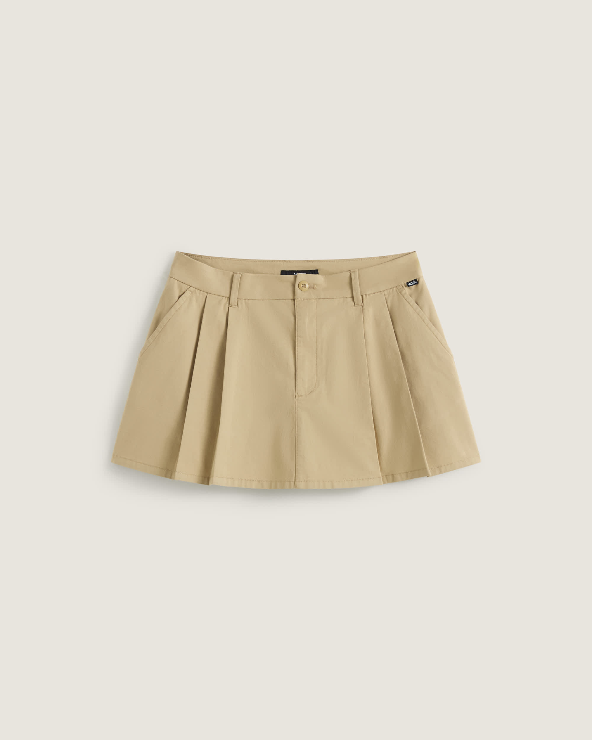 Authentic Chino Mini Skirt VANS Beige HERO