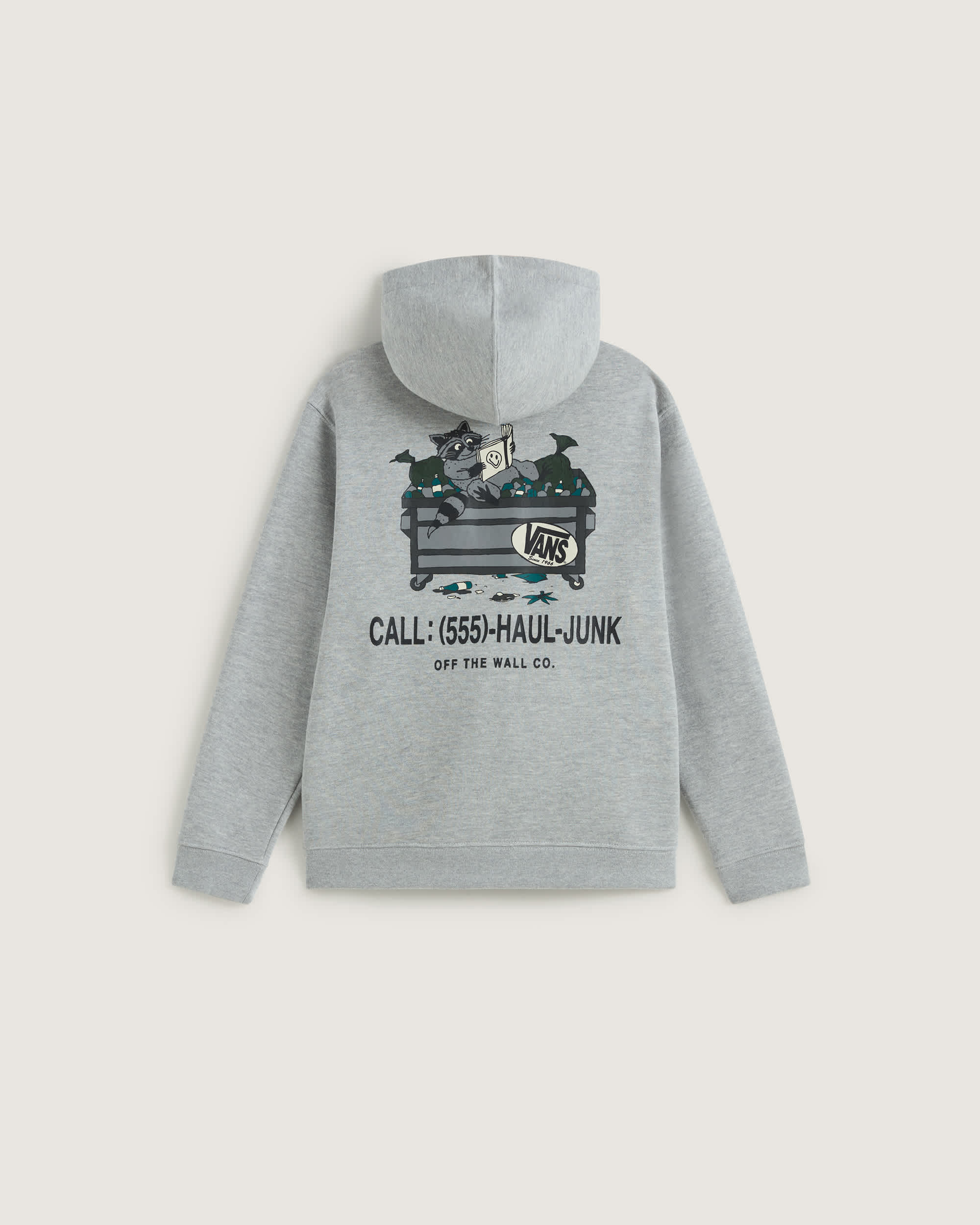 Kids Dumpster Raccoon Zip Hoodie 814 years VANS Grey ALT1