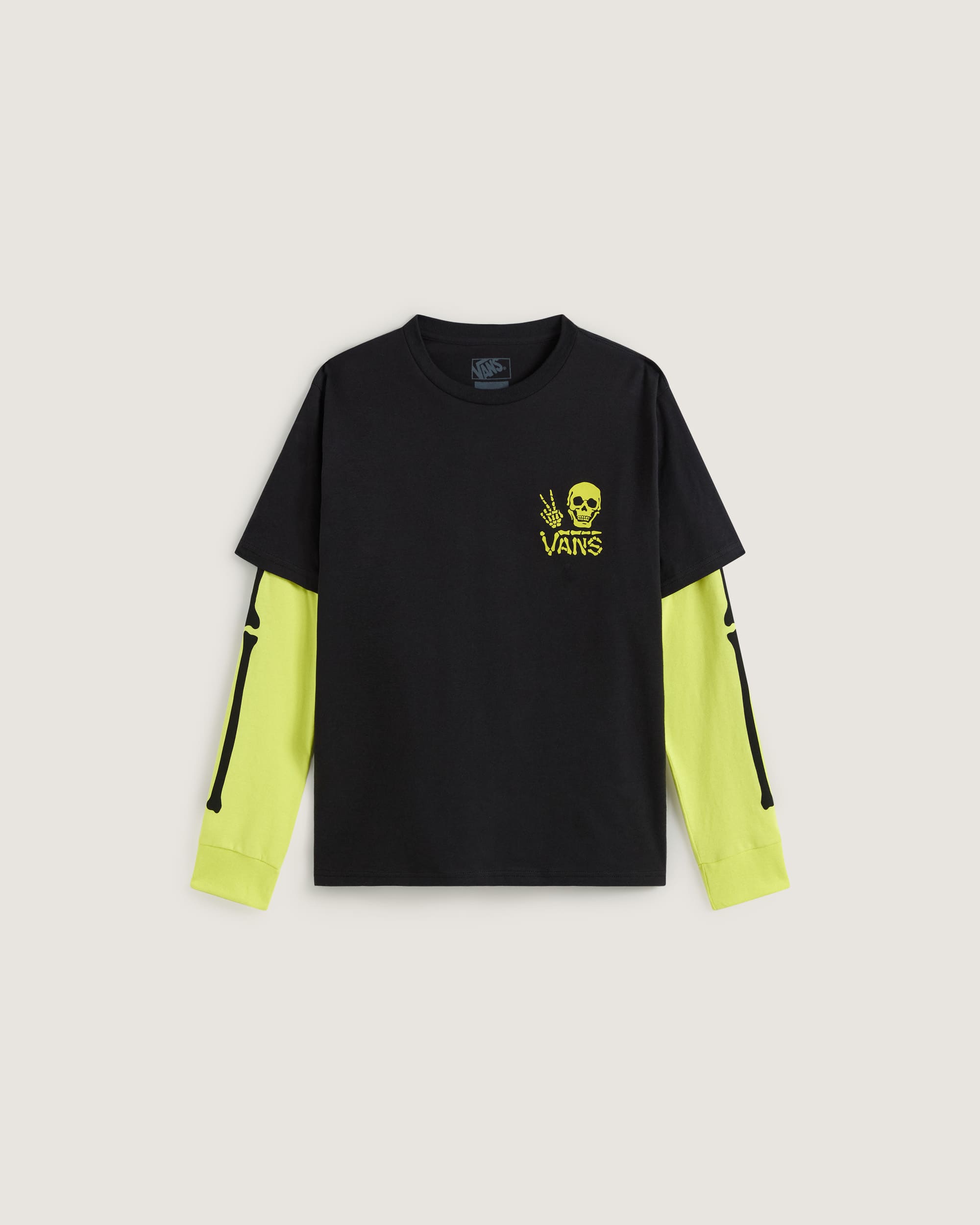 Maglietta Bambinoa Arm Bones Twofer 814 anni VANS Nero HERO