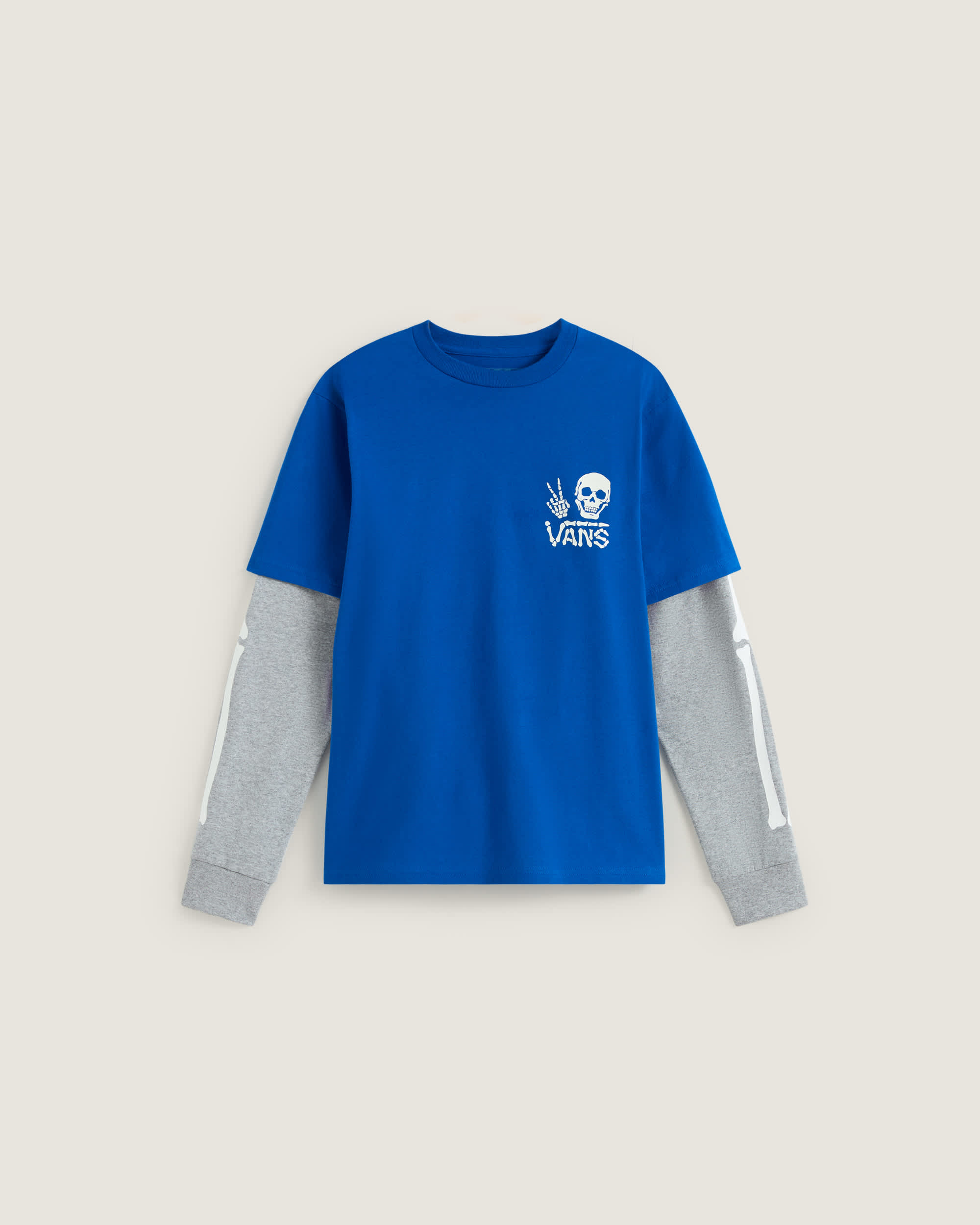 Tshirt Arm Bones Twofer Enfant 814 ans VANS Bleu HERO