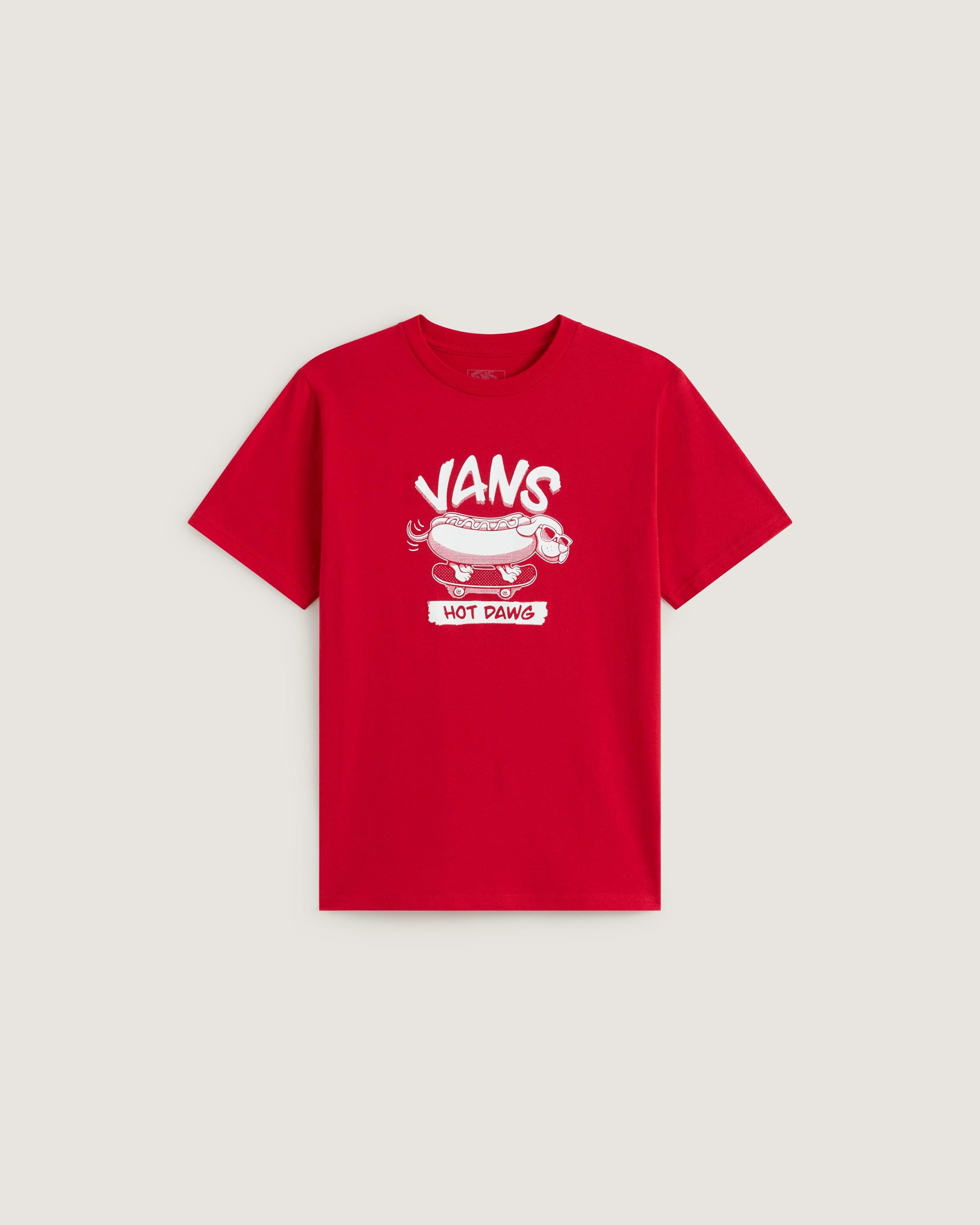 Camiseta Hot Dawg de nios 814 aos VANS Rojo HERO