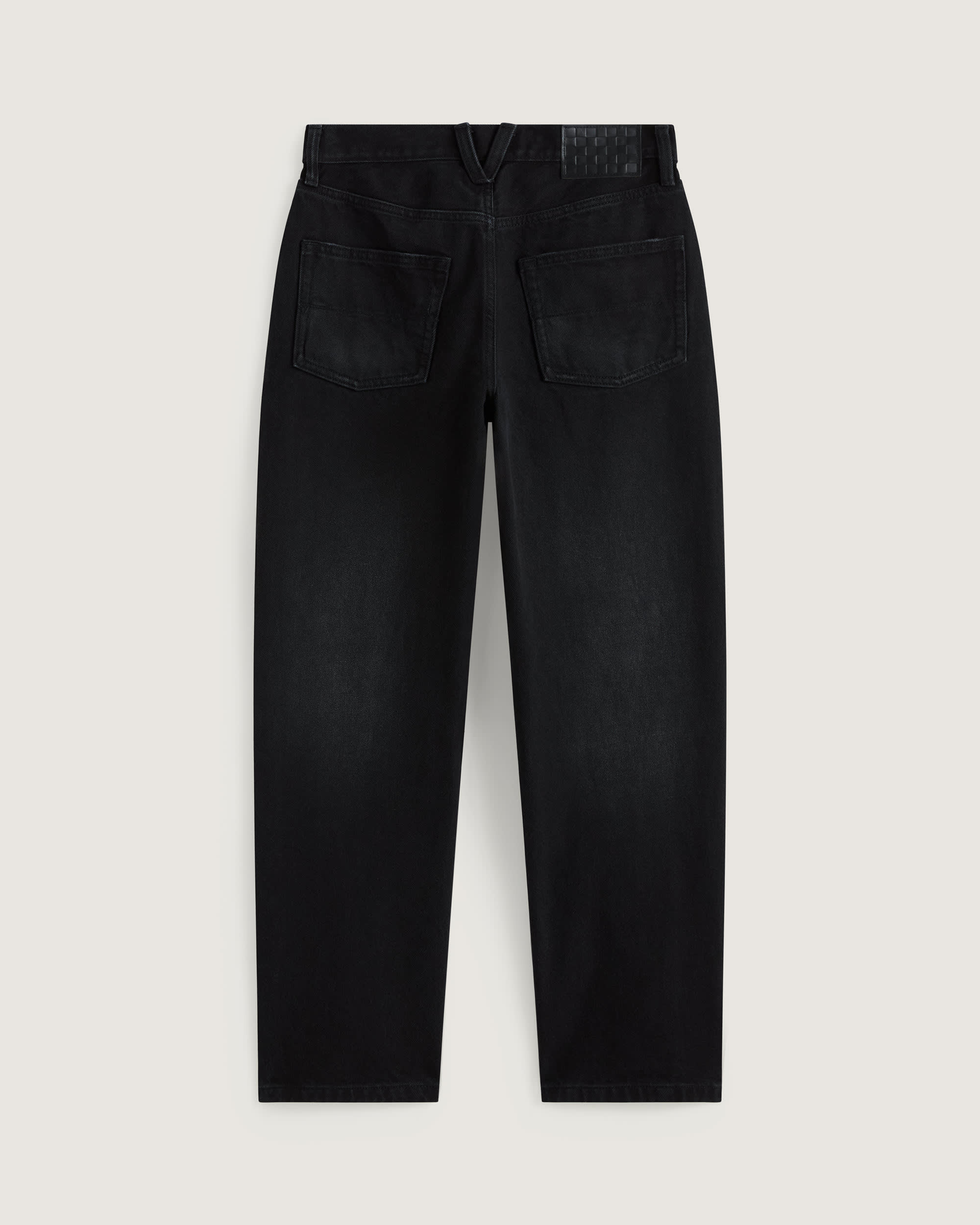 Pantalon droit Check5 Mid Rise VANS Noir ALT1