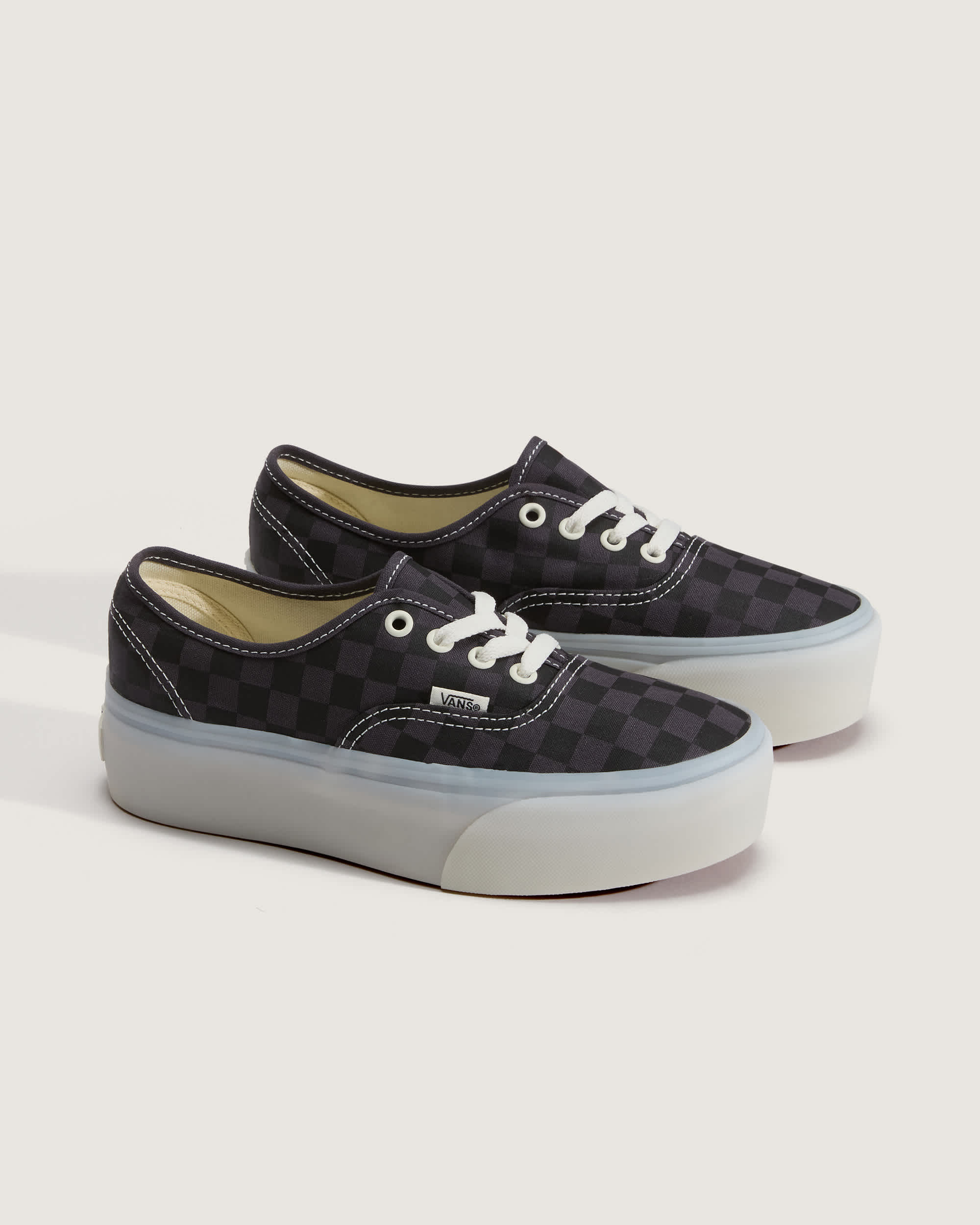 Authentic Platform Shoes VANS Grey ALT1