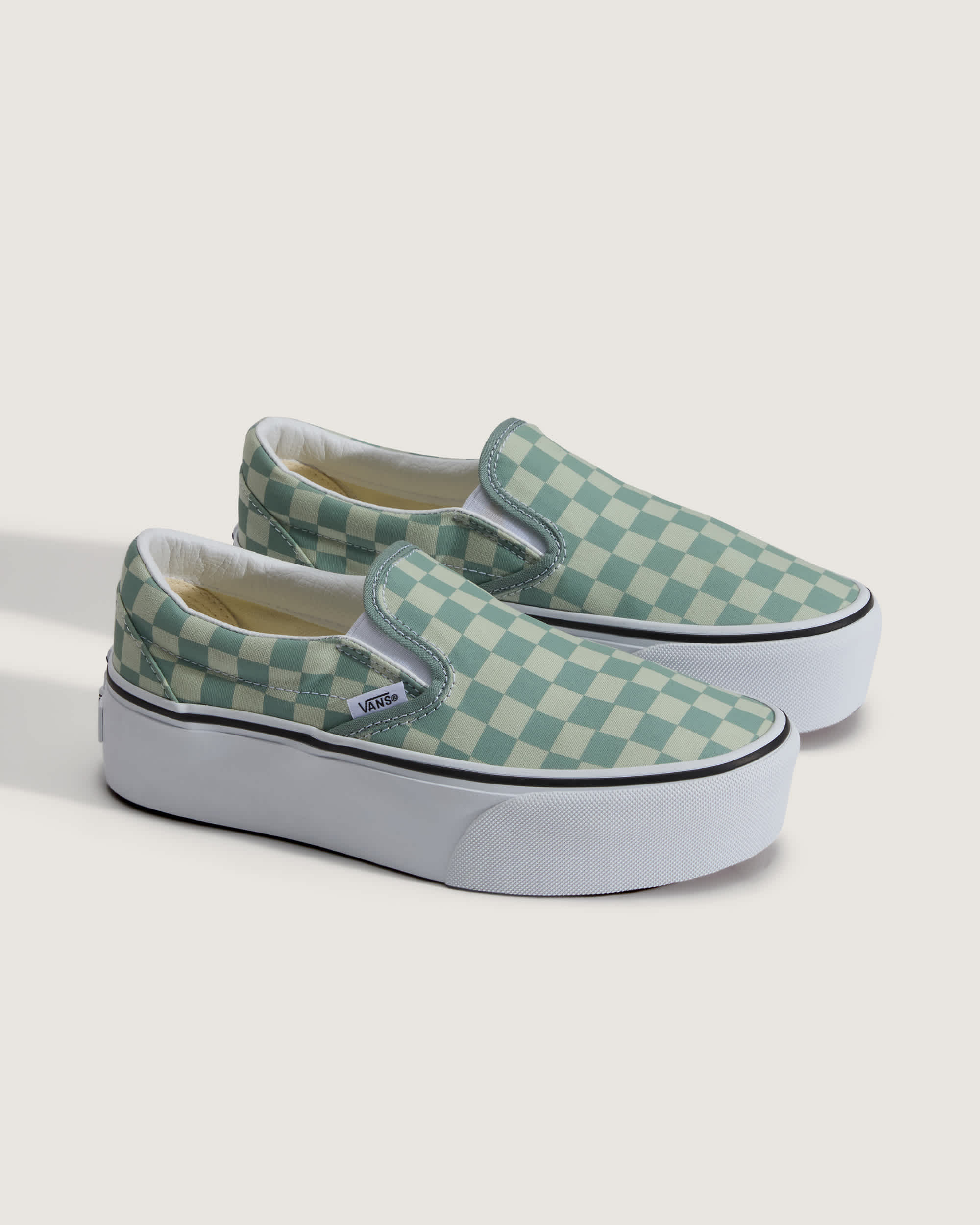Classic SlipOn Plateauschuhe VANS Grn ALT1