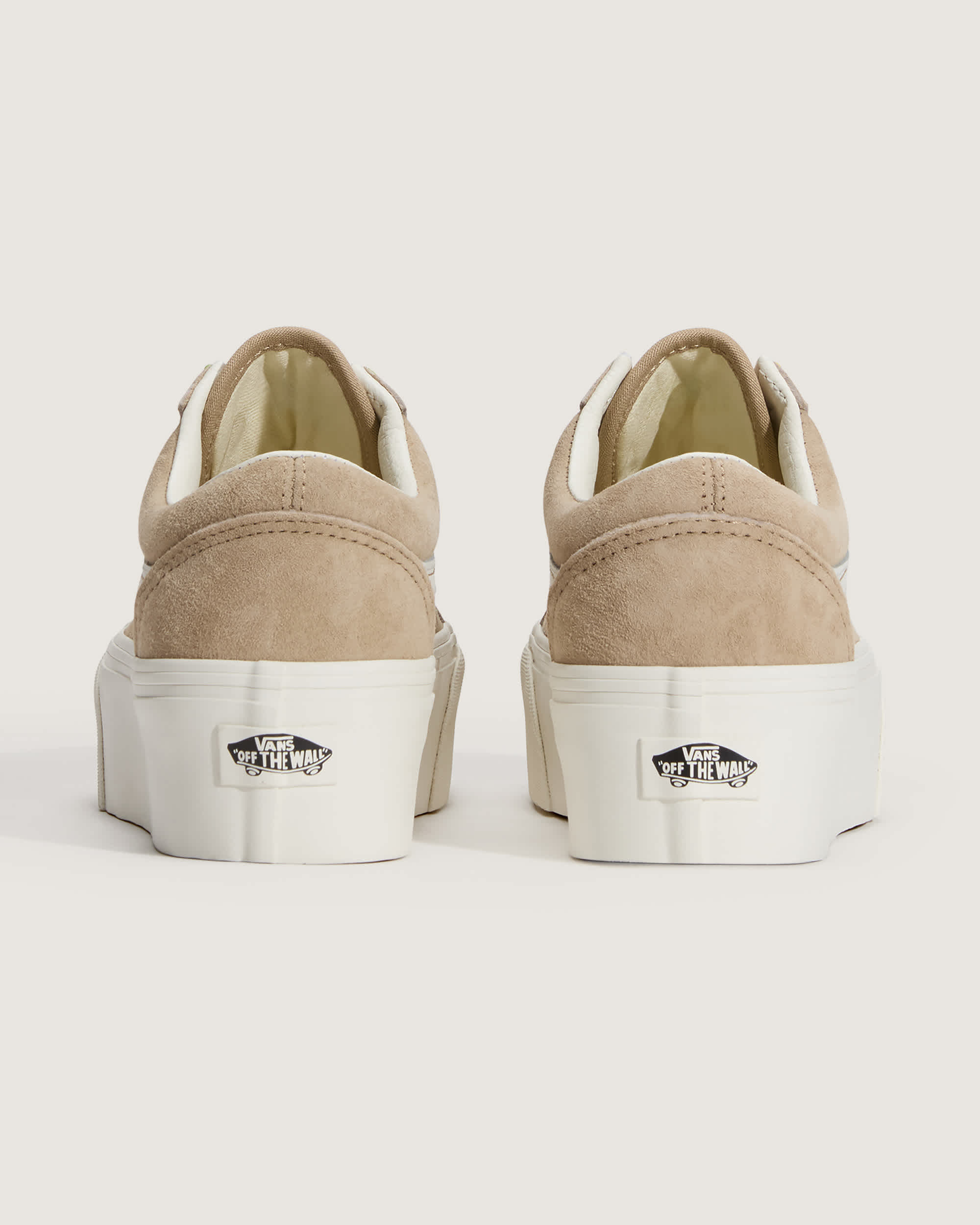 Chaussures Old Skool Platform VANS Beige ALT3