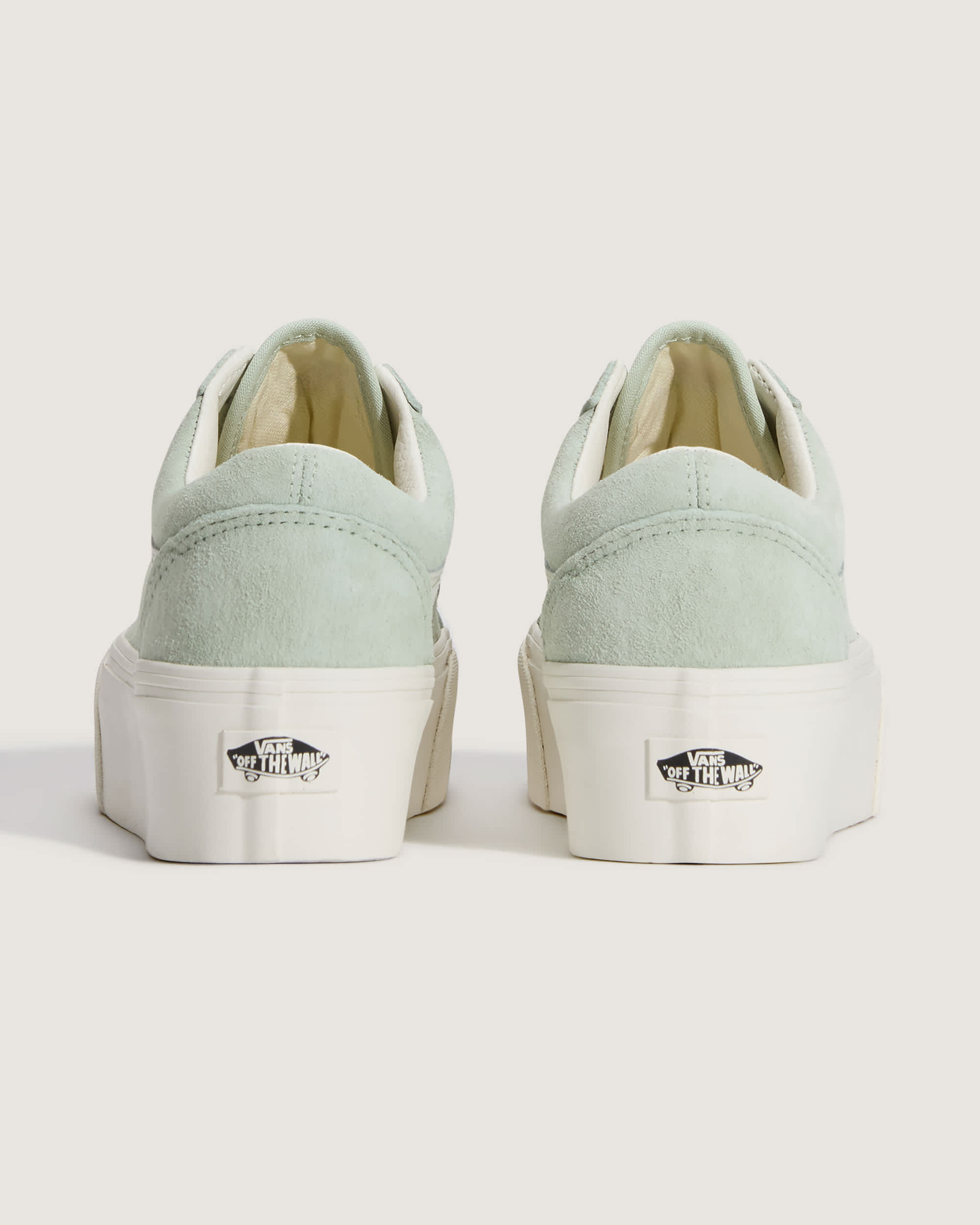 Scarpe Old Skool Platform VANS Verde ALT3