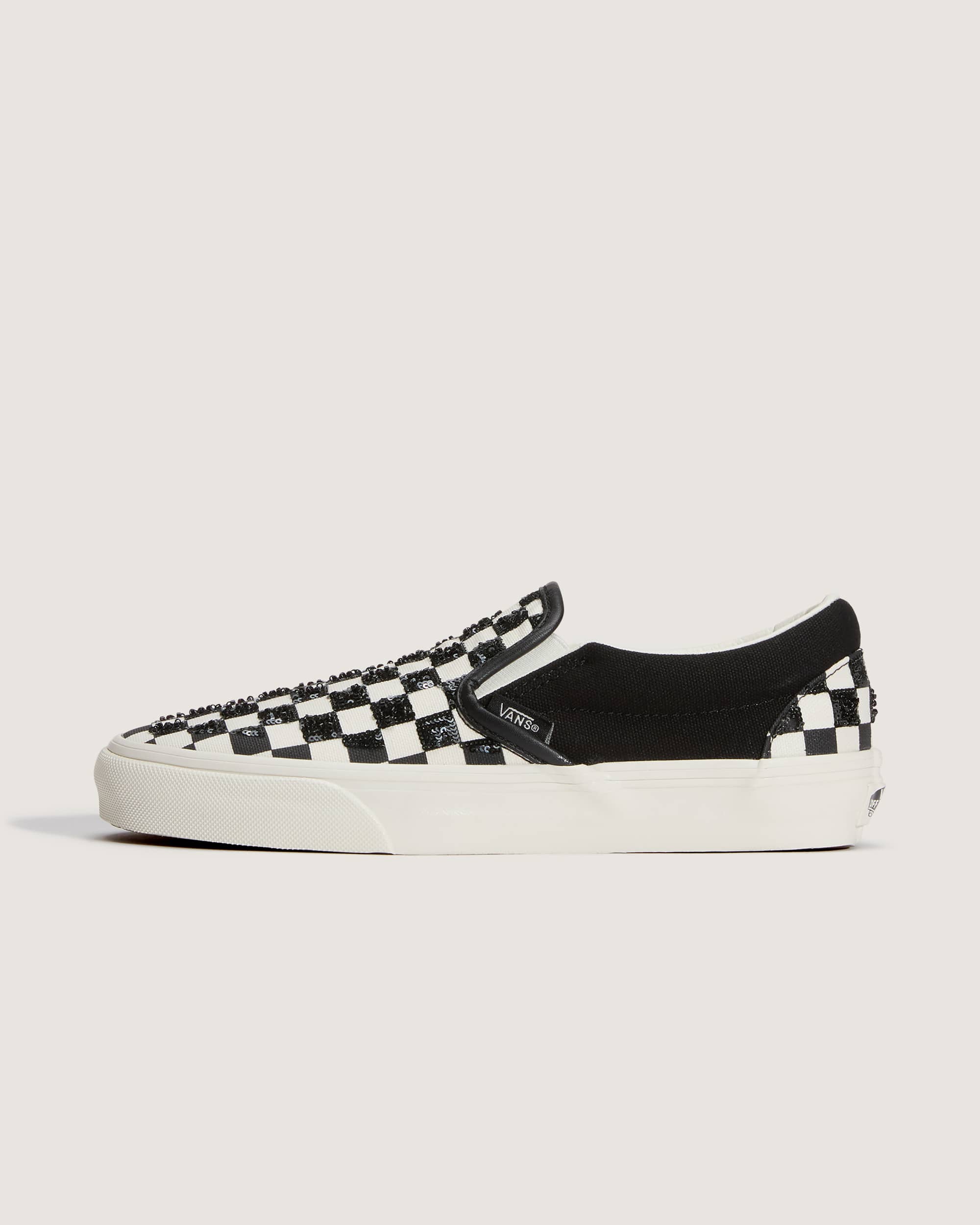 Chaussures Classic SlipOn VANS NoirBlanc HERO