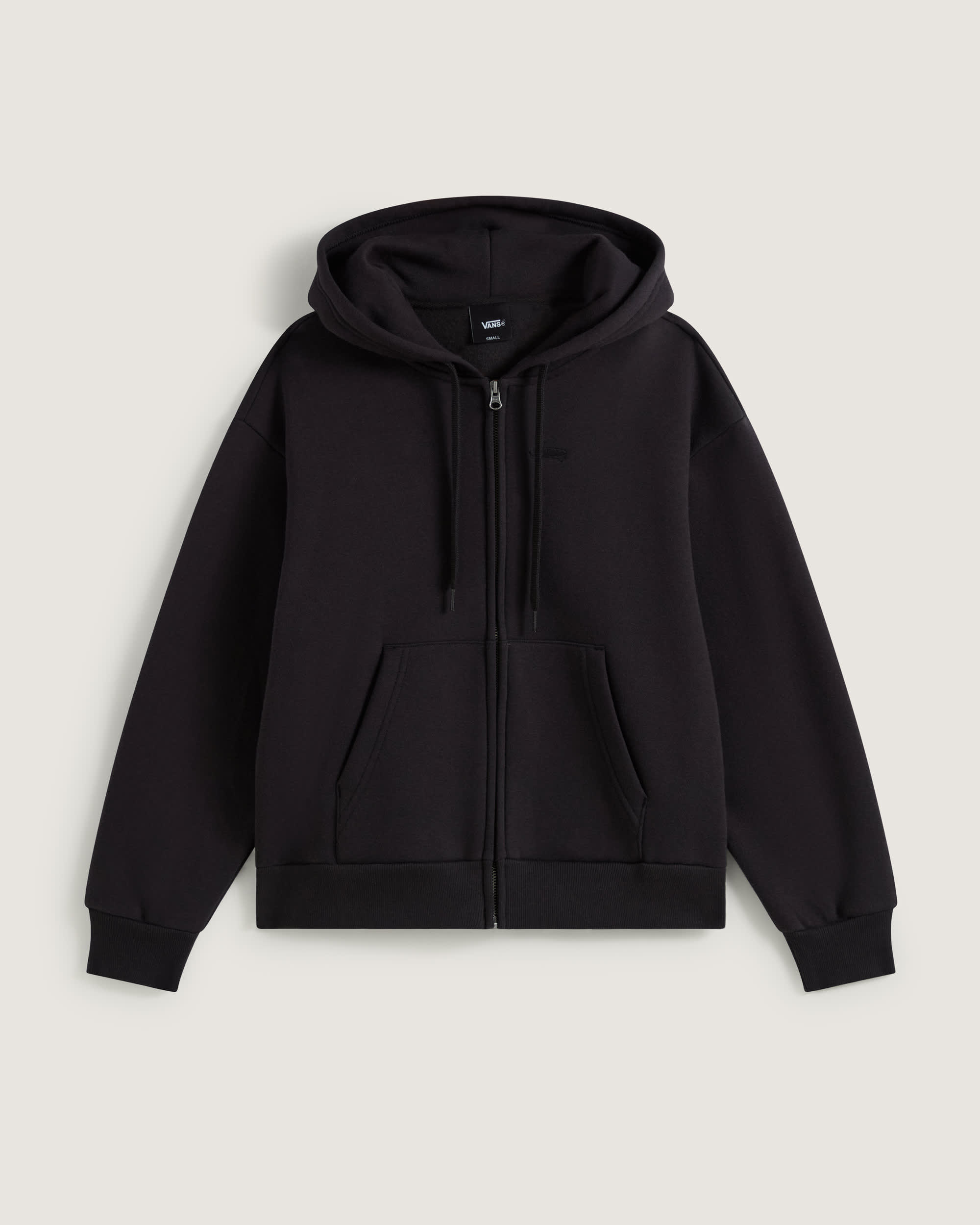 Felpa con cappuccio e zip intera Salton VANS Nero HERO