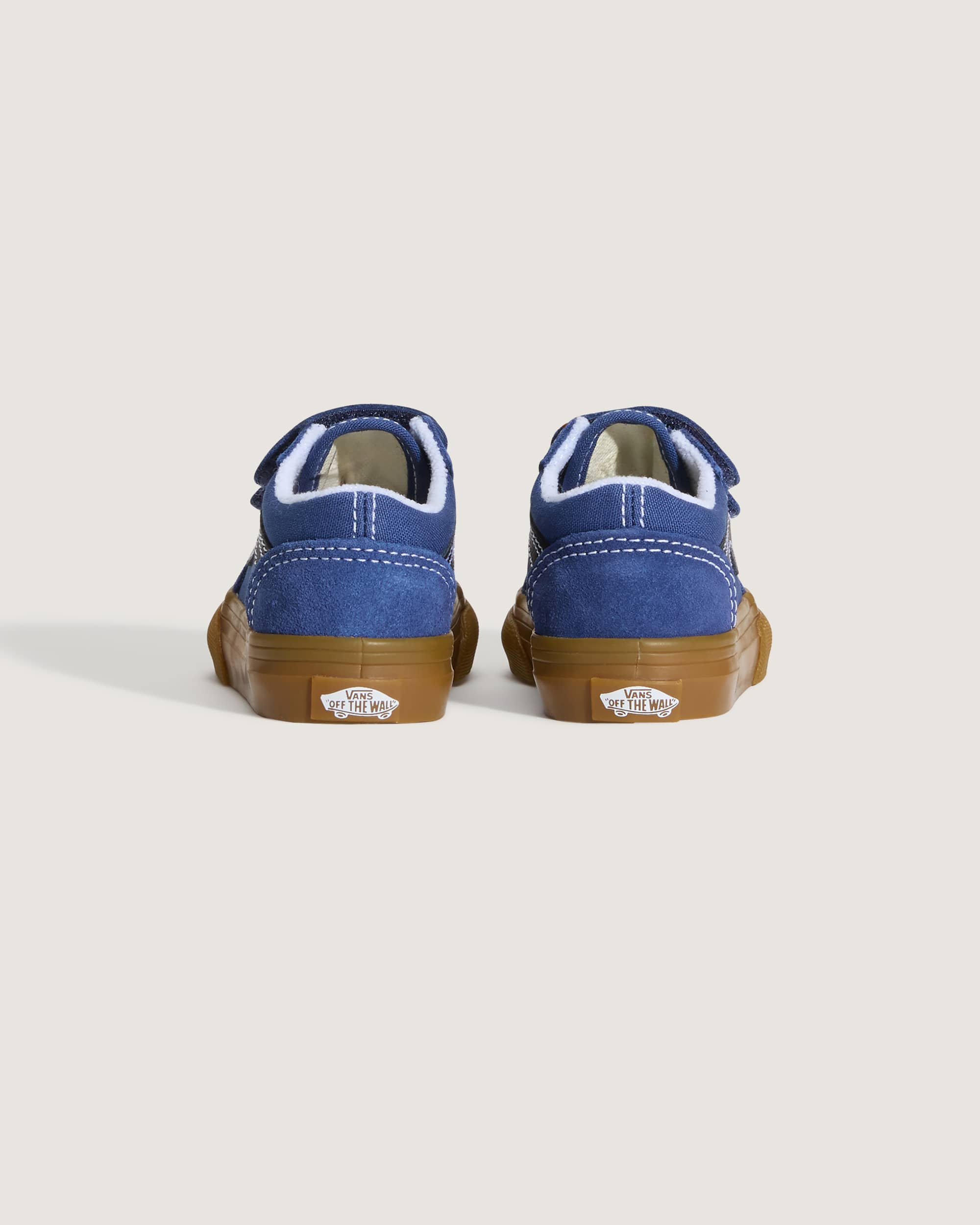 Scarpe Bambinoa Old Skool V 14 anni VANS Blu ALT3