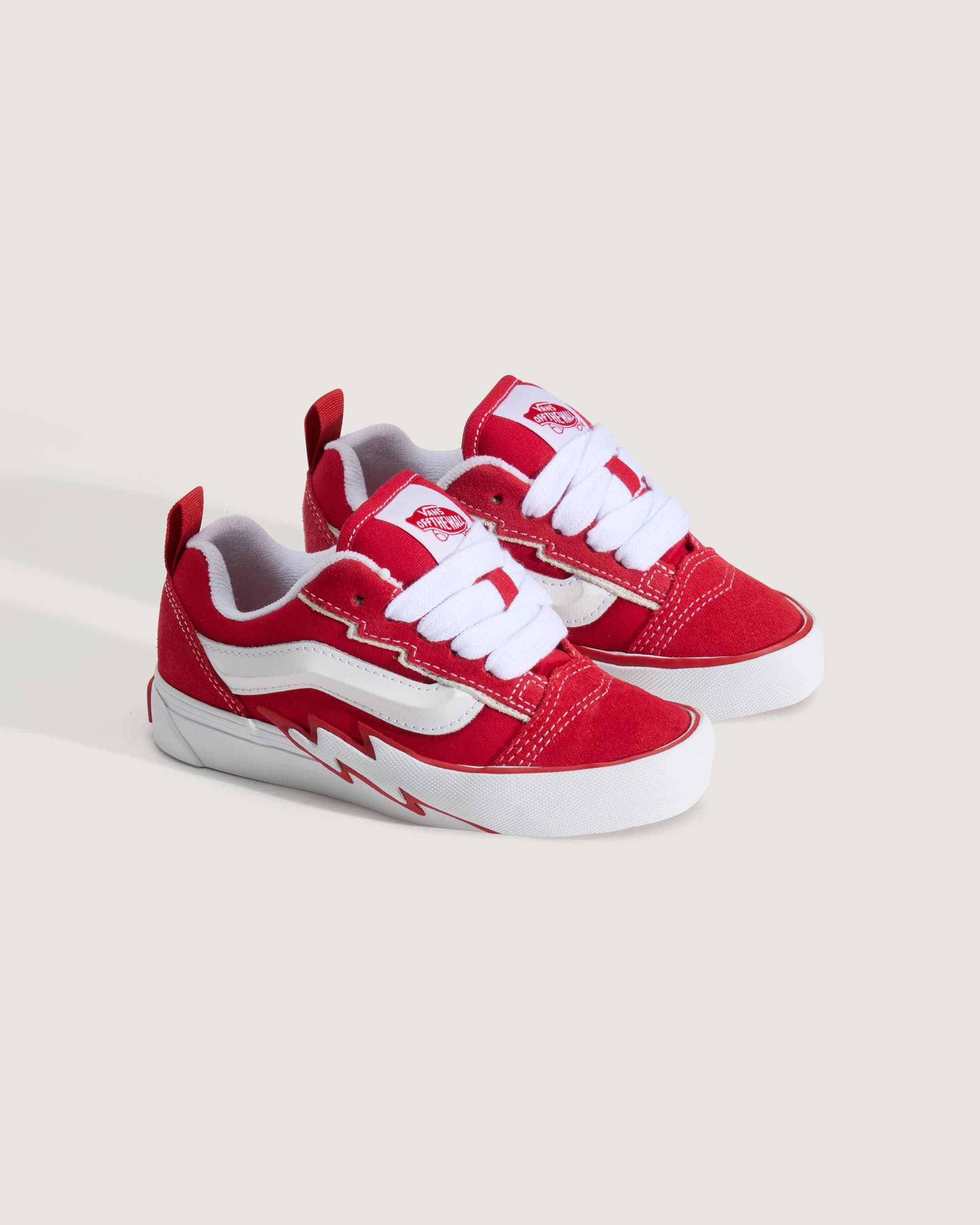 Chaussures Knu Skool Enfant 48 ans VANS Rouge ALT1