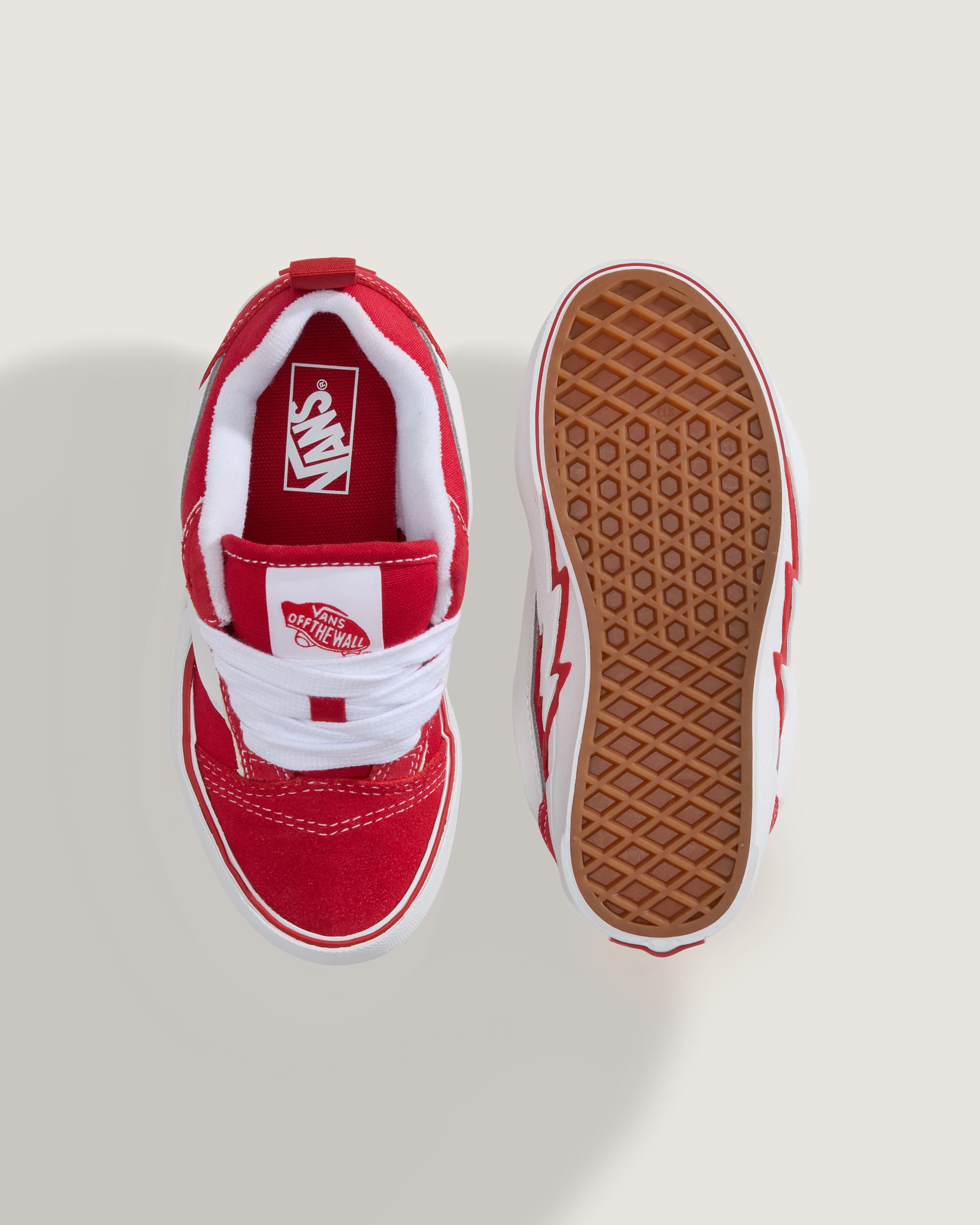Chaussures Knu Skool Enfant 48 ans VANS Rouge ALT2