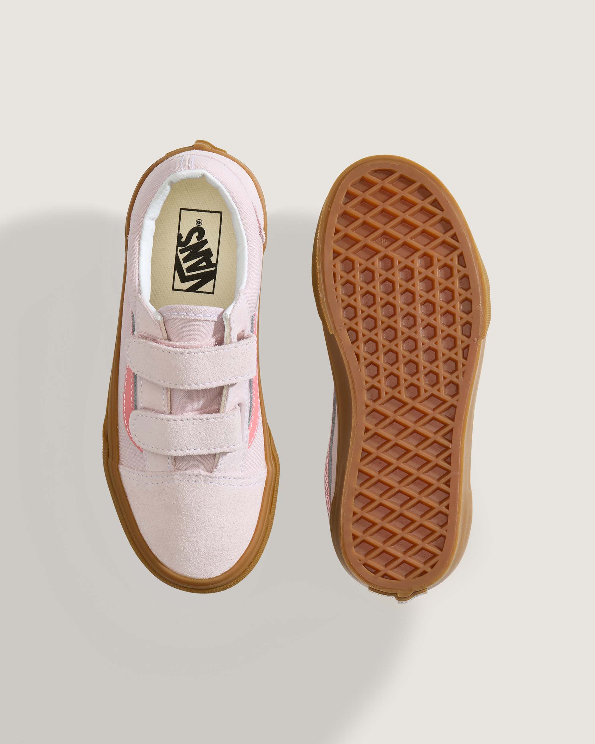 Chaussures Old Skool V Enfant 48 ans VANS Rose ALT2