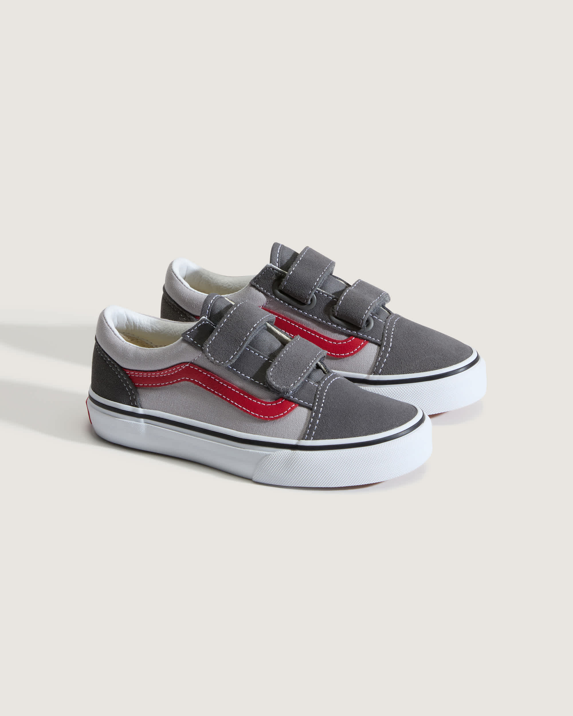 Chaussures Old Skool V Enfant 48 ans VANS Gris ALT1