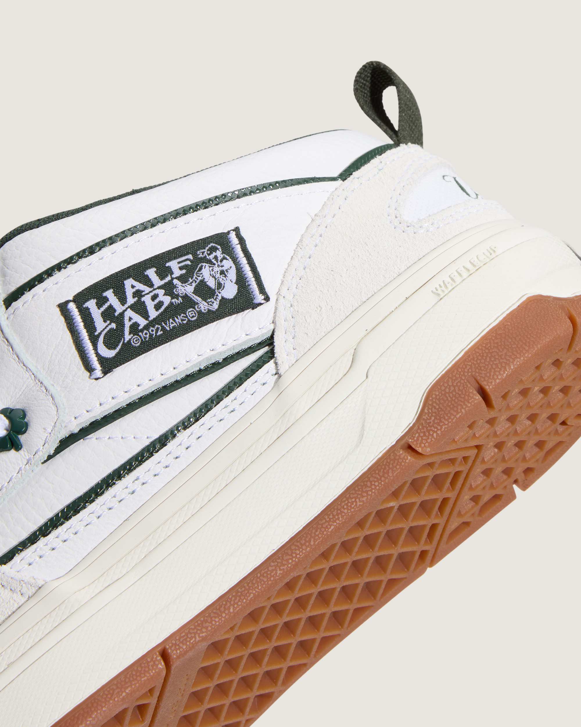 Chaussures Skate Half Cab Wafflecup VANS Blanc ALT7