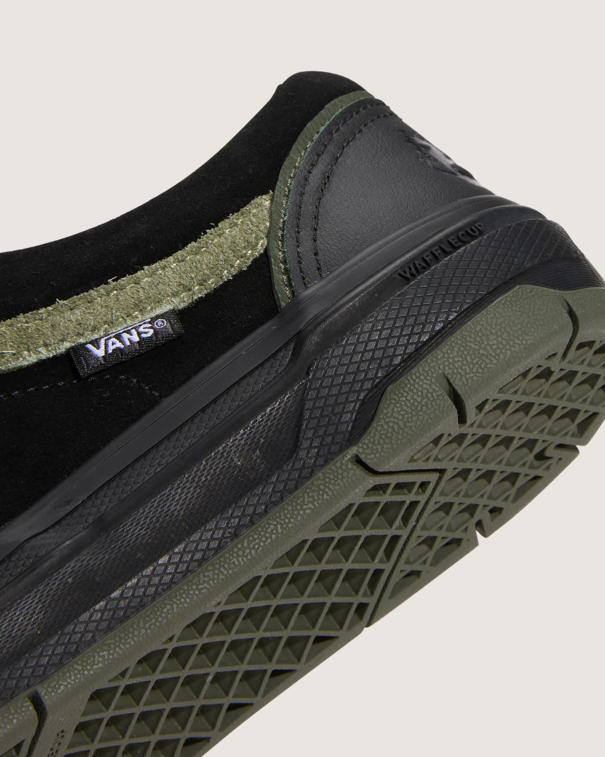 Skate Old Skool Wafflecup Shoes VANS BlackGreen ALT7