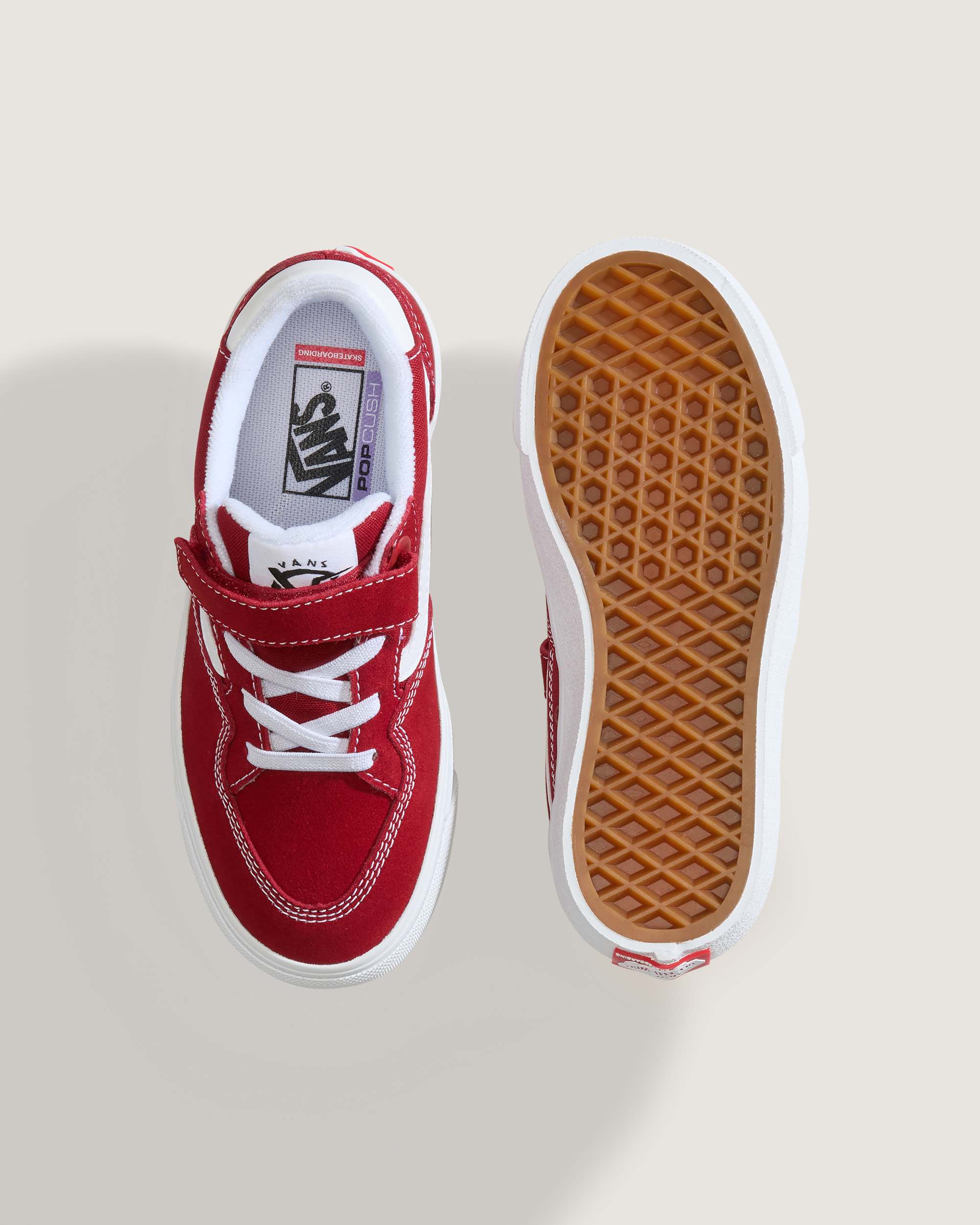 Chaussures Skate Rowan Enfant 48 ans VANS Rouge ALT2