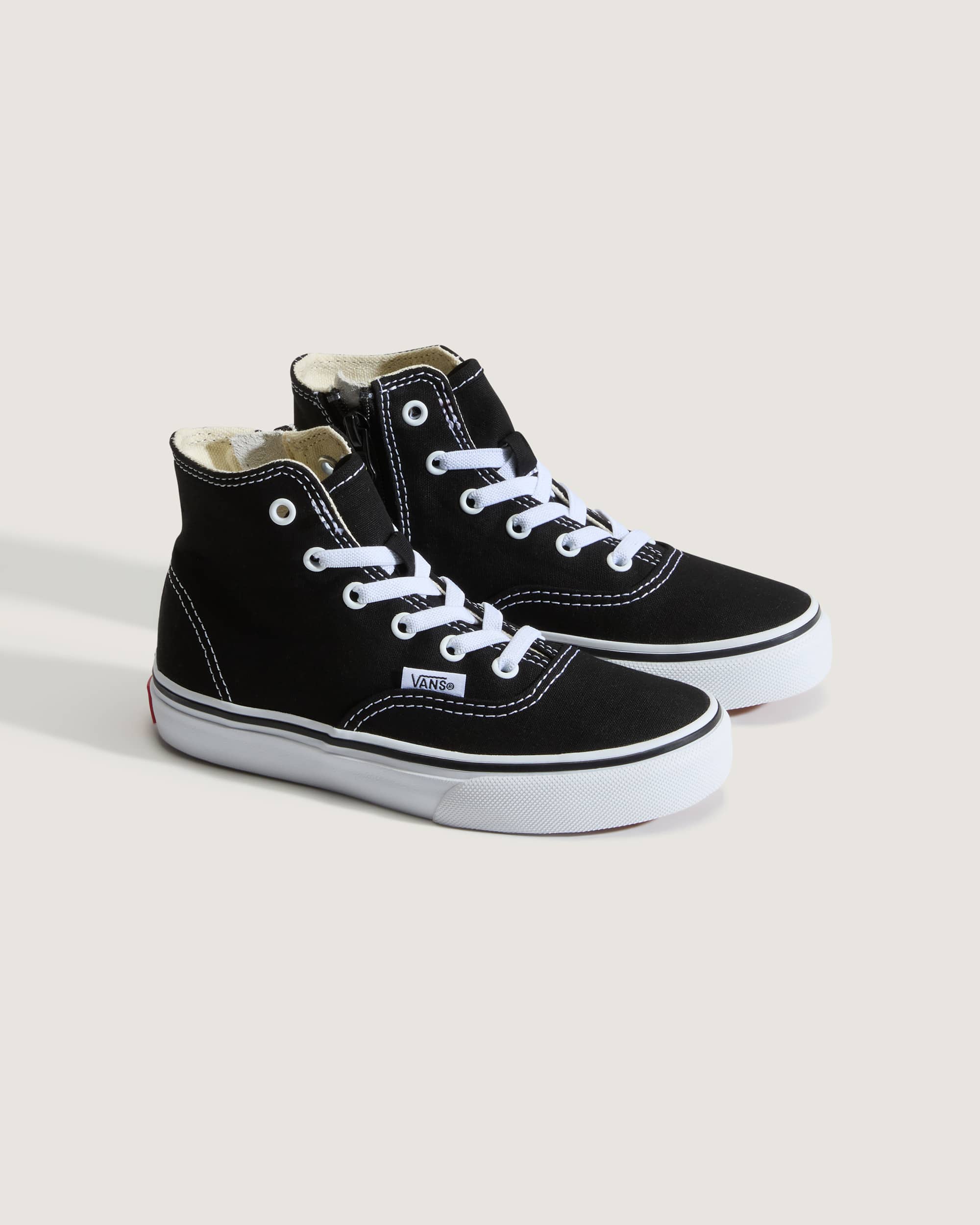 Kids Authentic Hi 20 Zip Shoes 48 years VANS Black ALT1