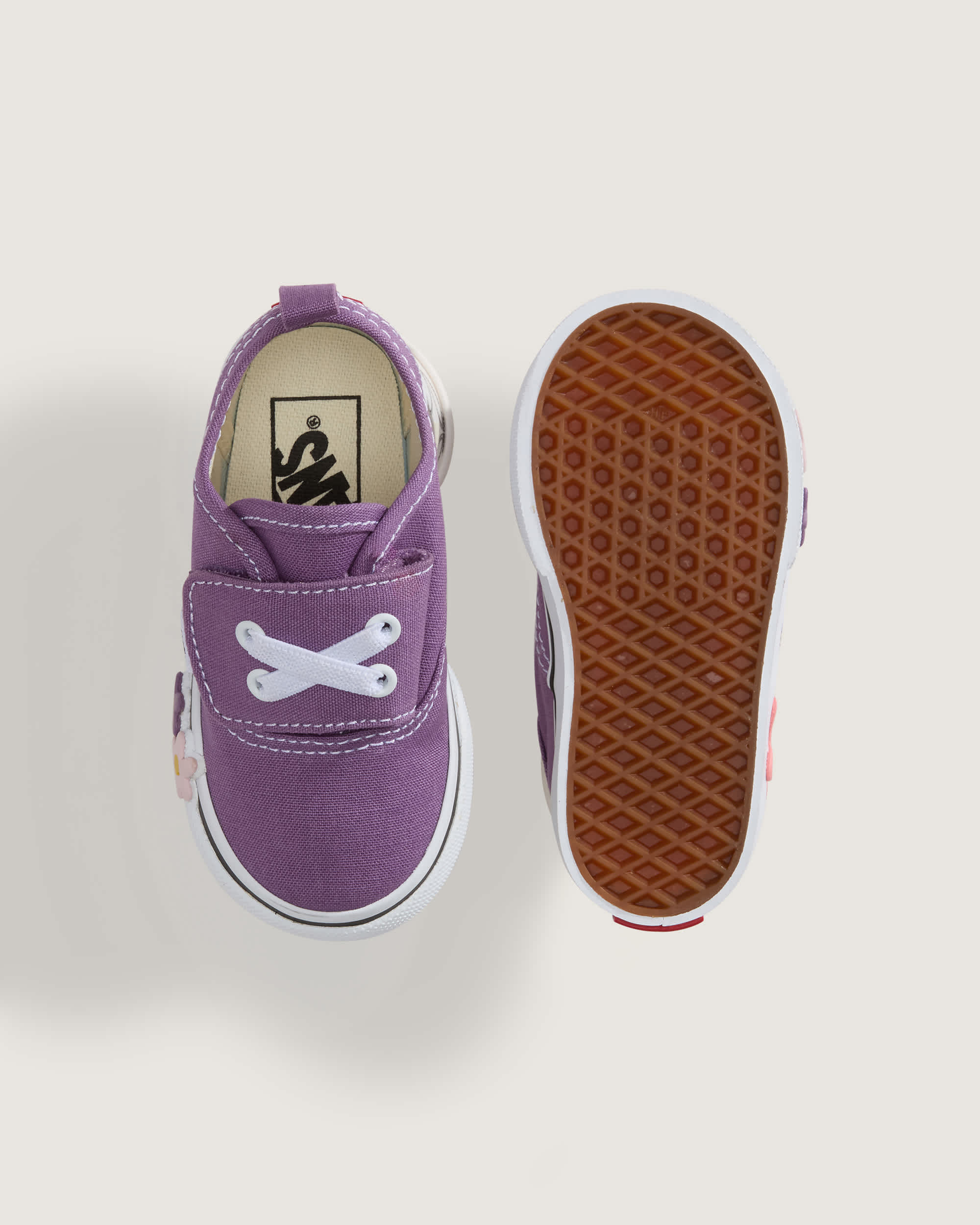 Toddler Authentic Elastic V Shoes 14 years VANS Purple ALT2