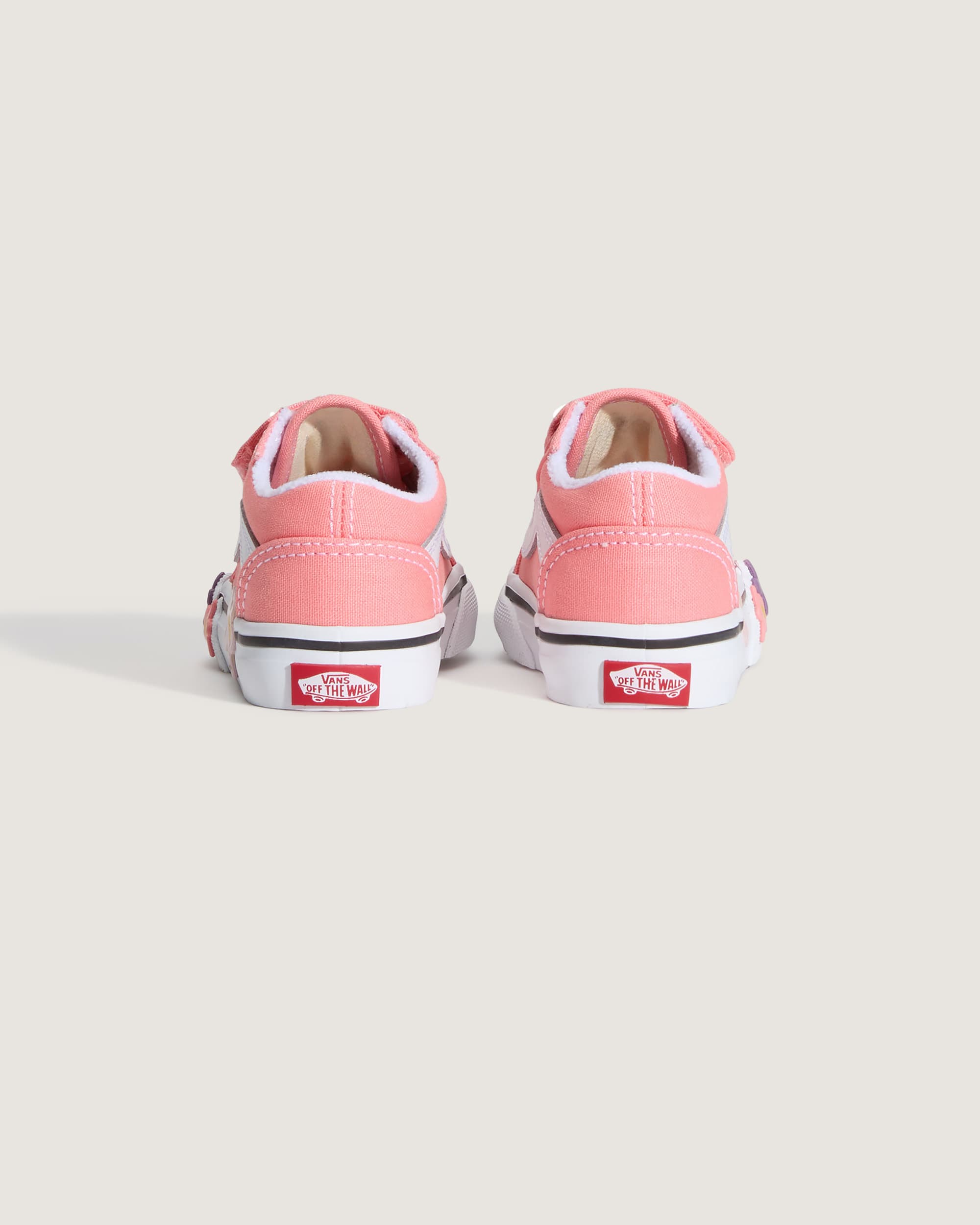 Scarpe Bambinoa Old Skool V 14 anni VANS Rosa ALT3