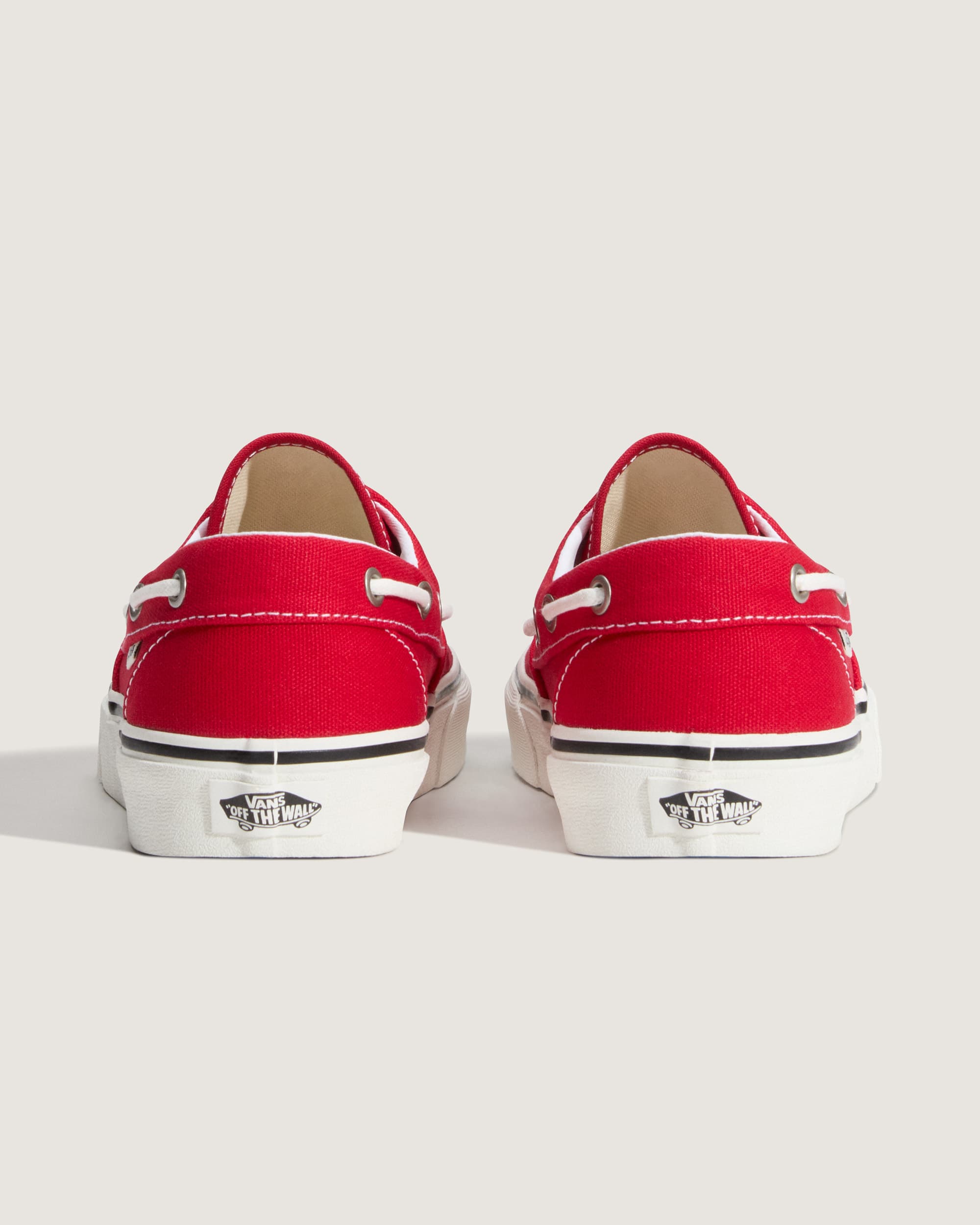 Authentic Boat Shoes VANS Red ALT3