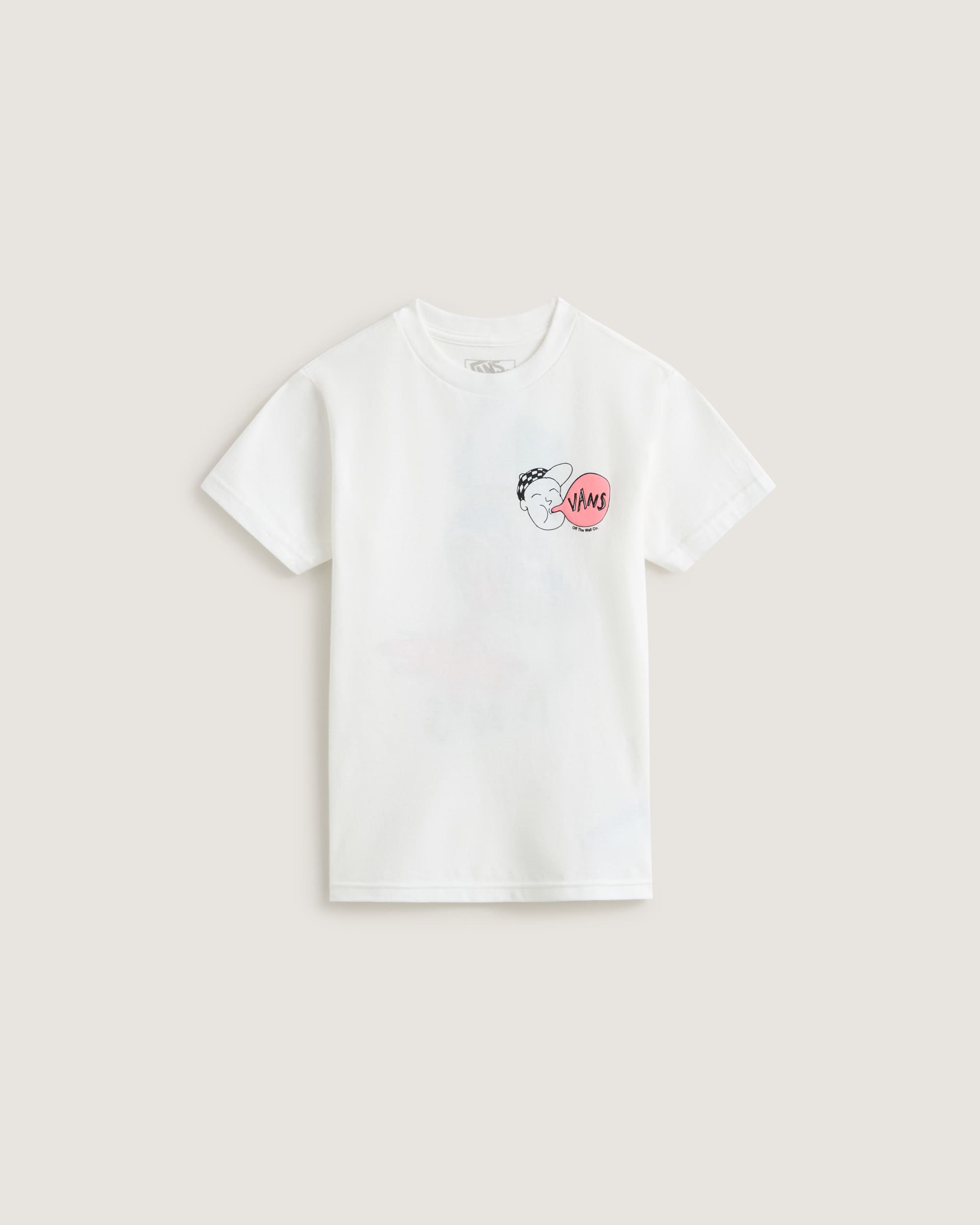 Gum Sole SS Tee White VANS Blanco HERO