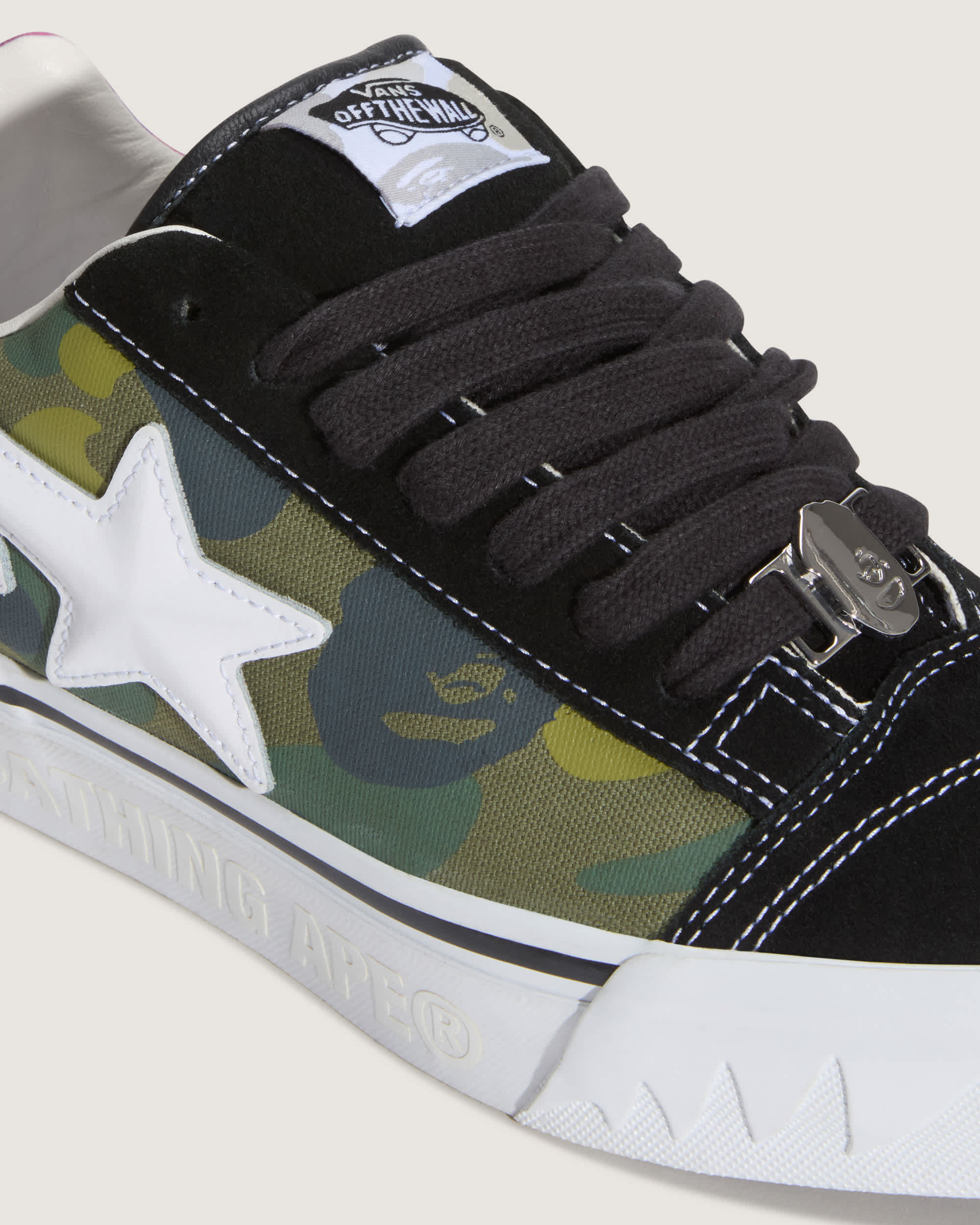 Vans x BAPE Knu Skool VANS Schwarz ALT6