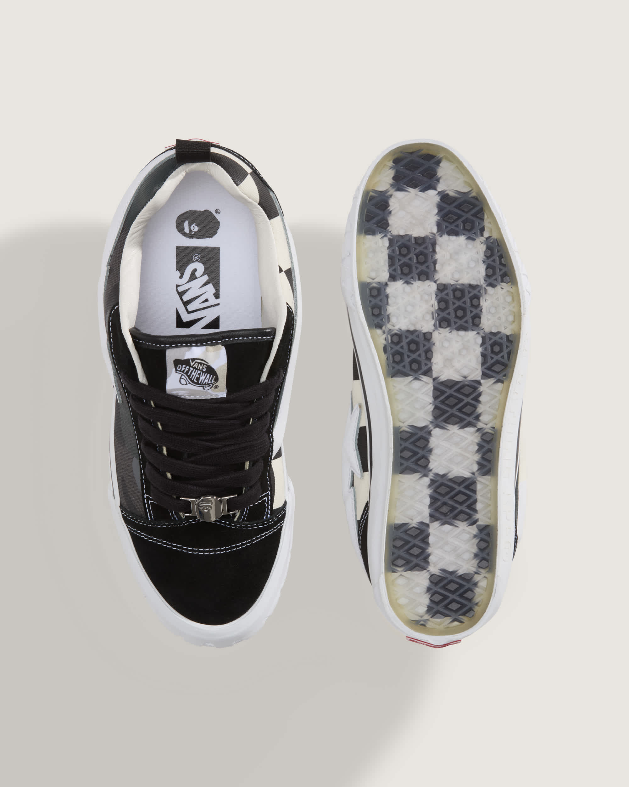 Vans x BAPE Knu Skool VANS Schwarz ALT2