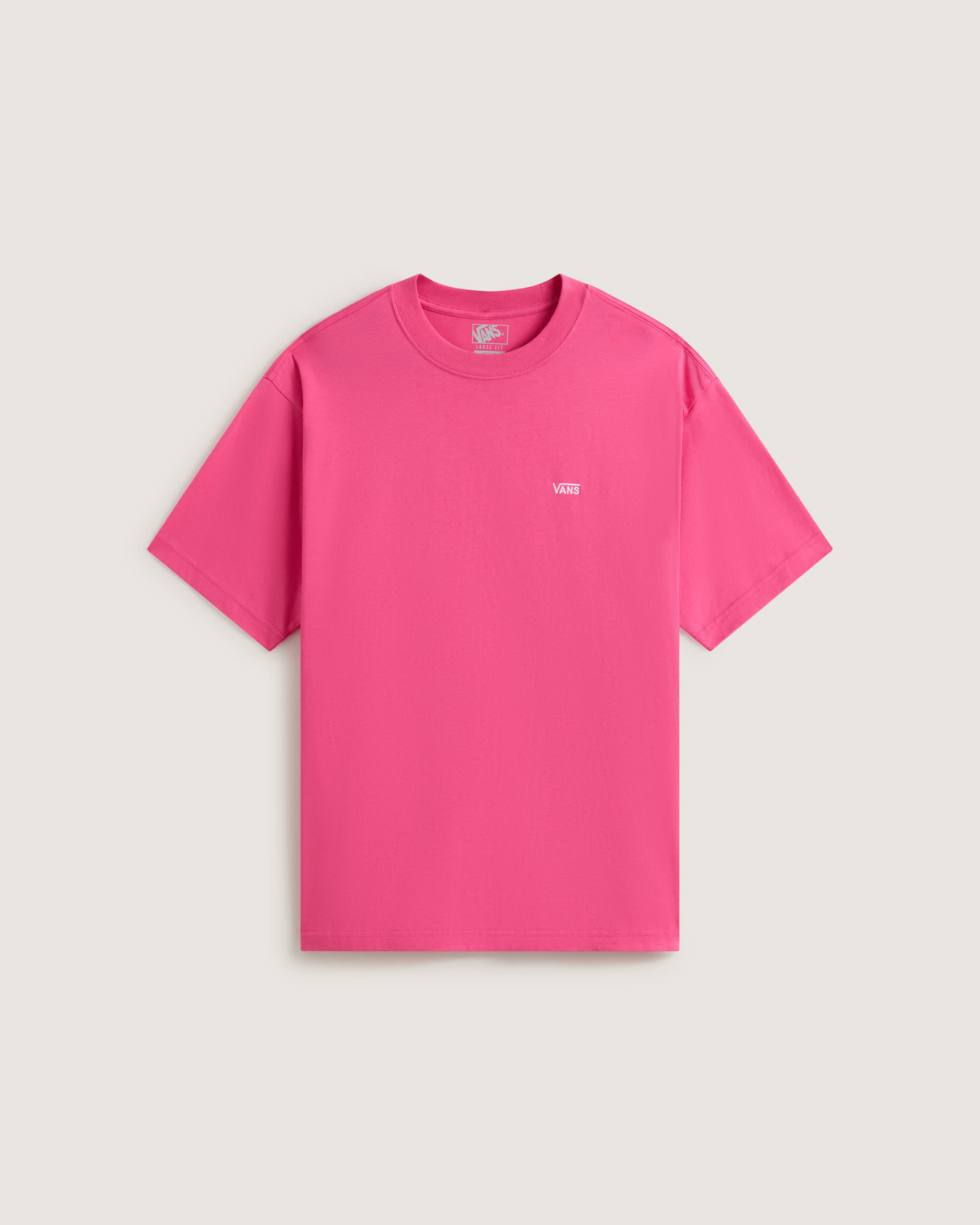 Left Chest II Logo Tee VANS Roze HERO