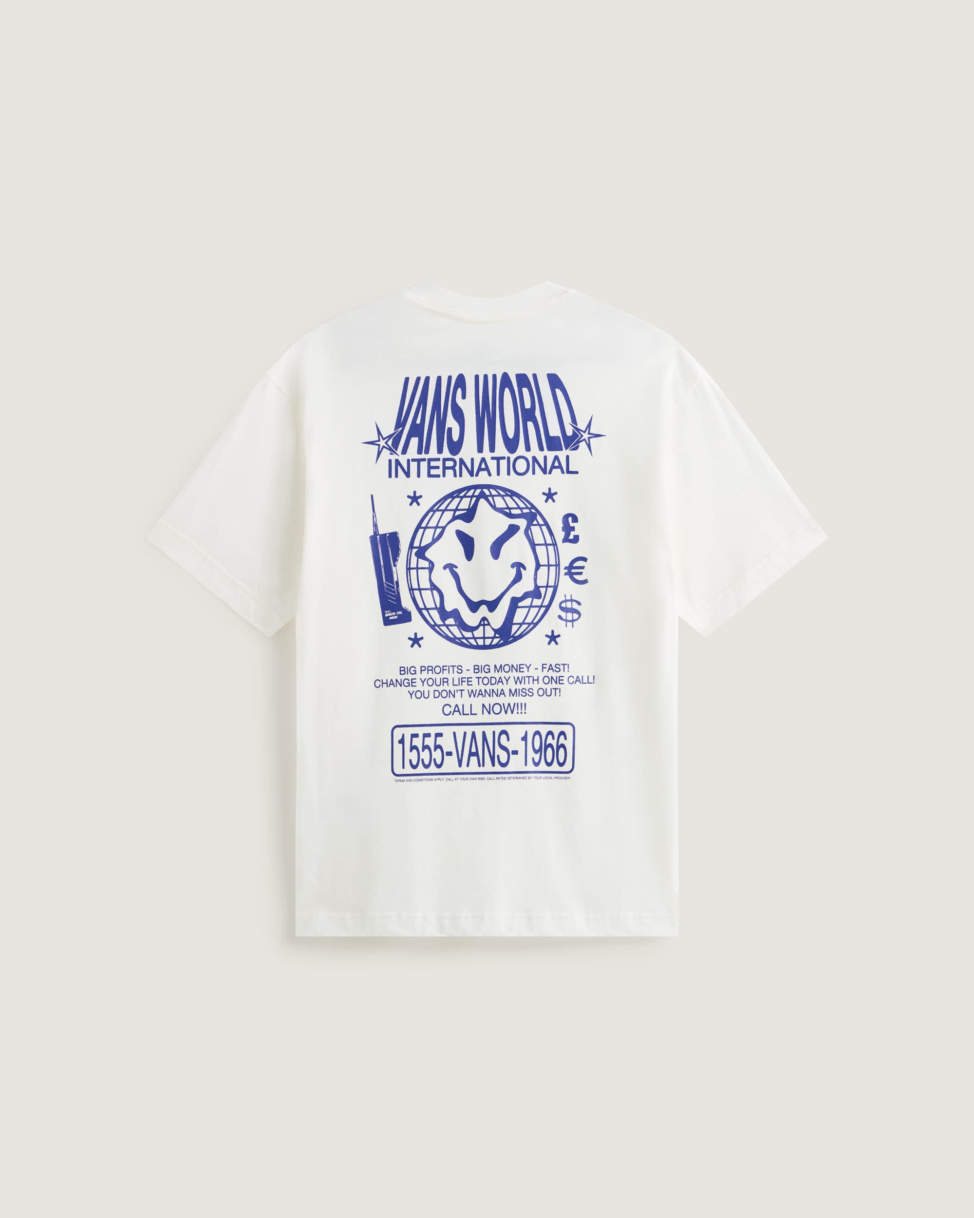 Vans World Intl SS Tee White VANS White ALT1