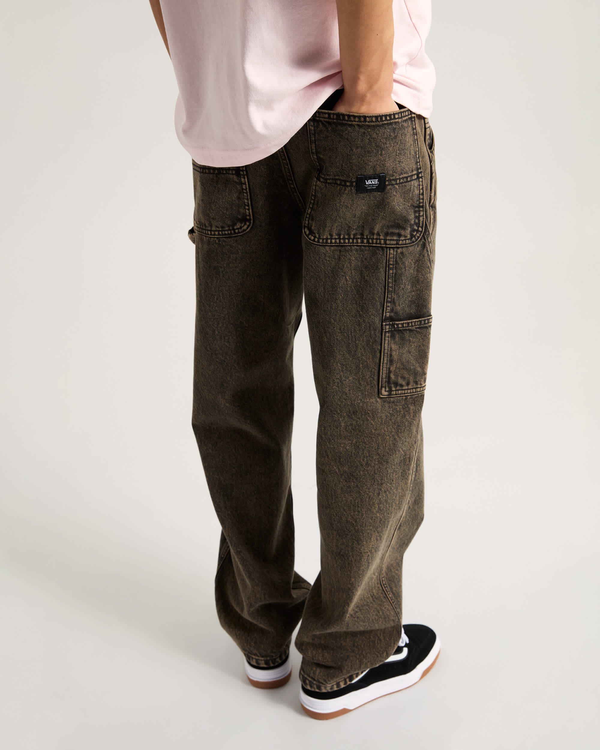 Drill Chore Carpenter Trousers VANS Beige ALT3