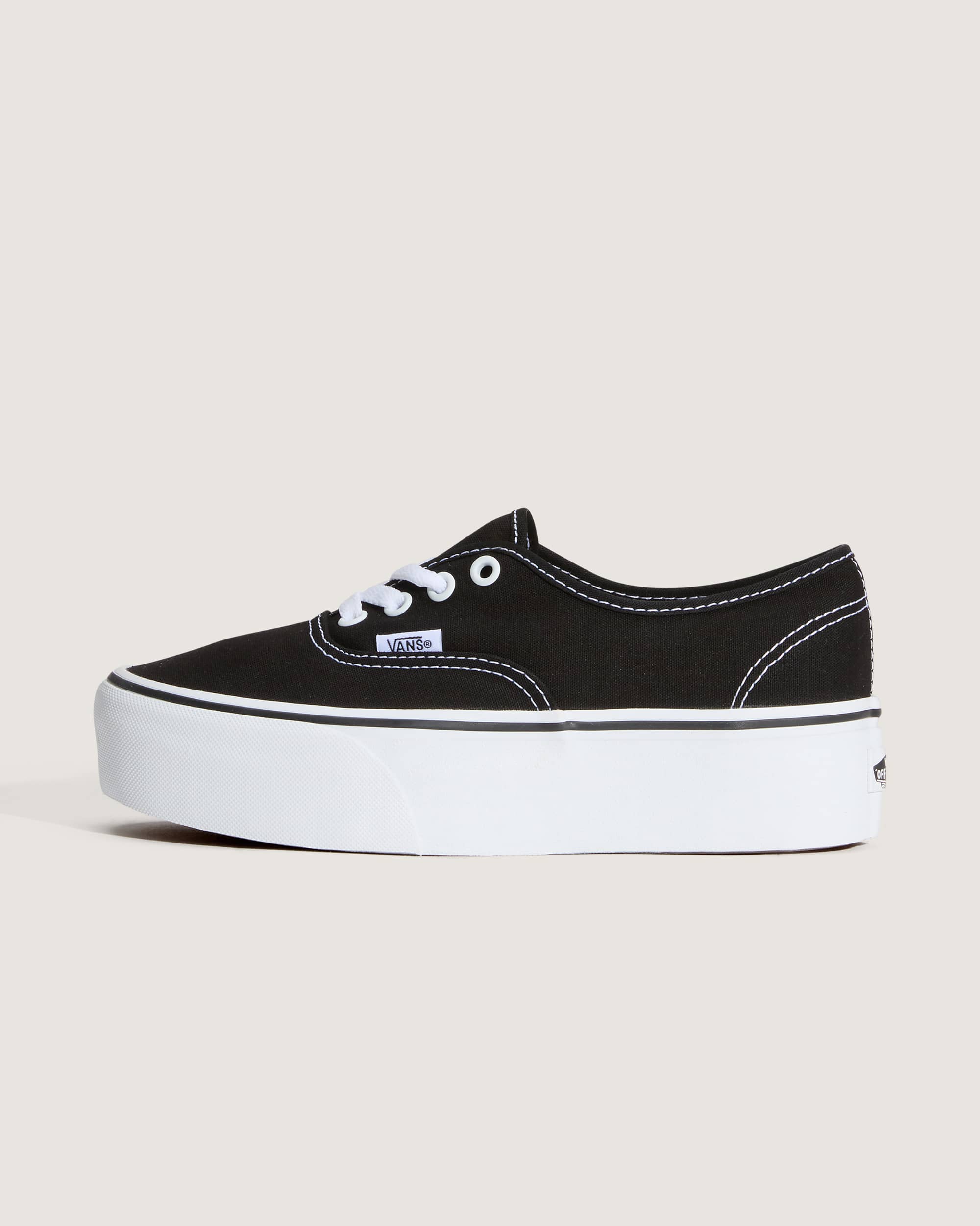 Authentic Platform Schuhe VANS Schwarz HERO