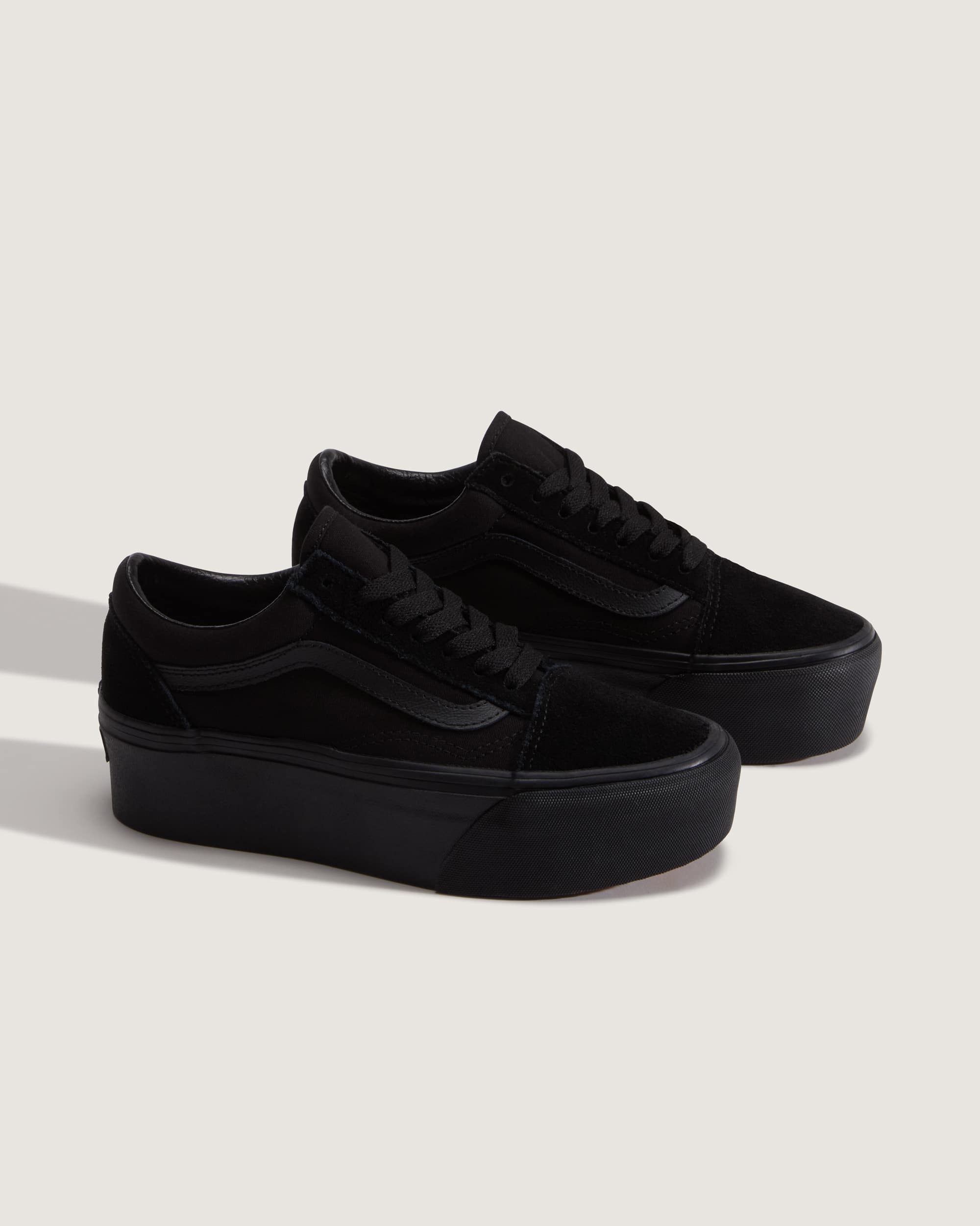 Old Skool Platform Schuhe VANS Schwarz ALT1