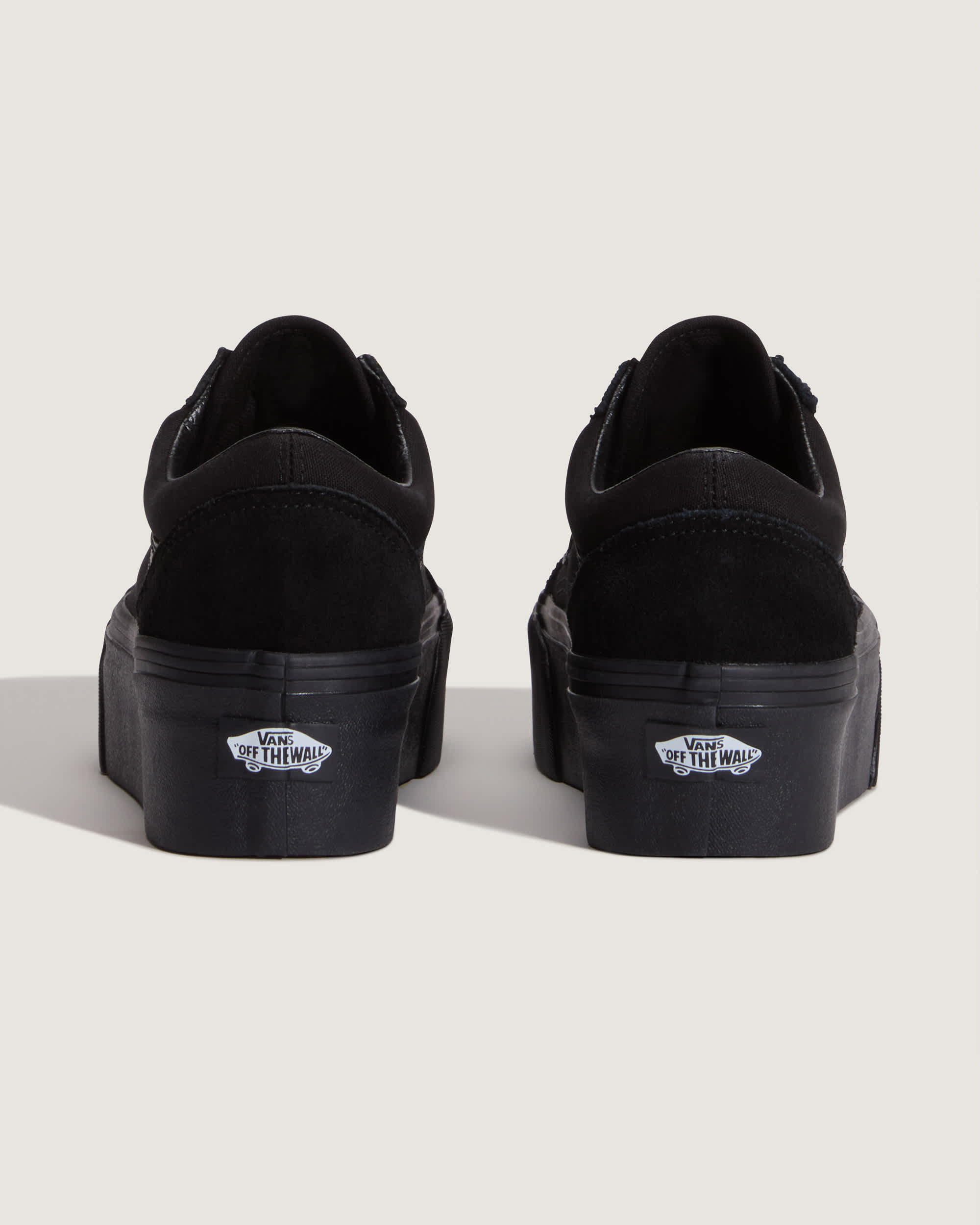 Old Skool Platform Schuhe VANS Schwarz ALT3