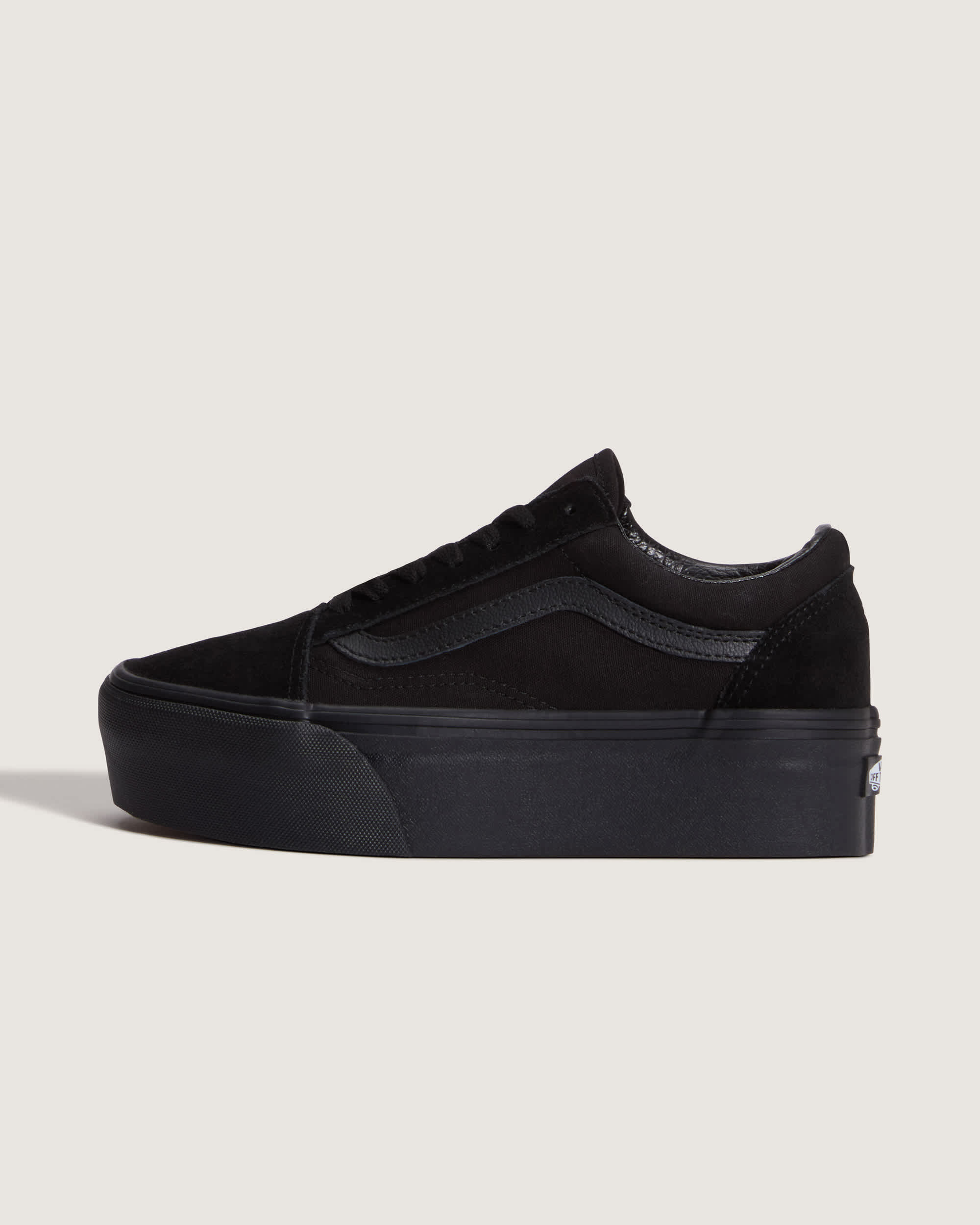 Old Skool Platform Schuhe VANS Schwarz HERO