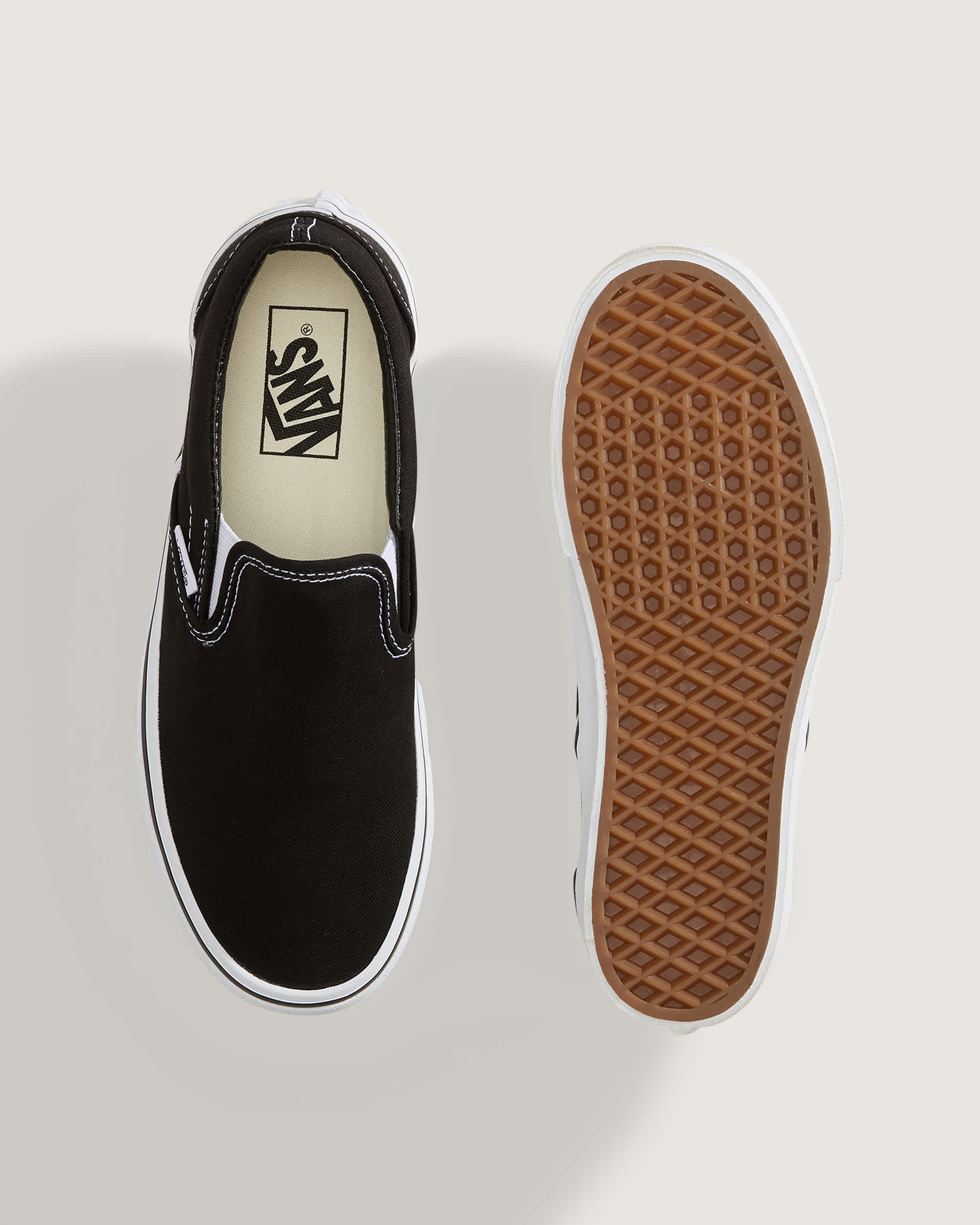 Classic SlipOn Platform Schuhe VANS Schwarz ALT2