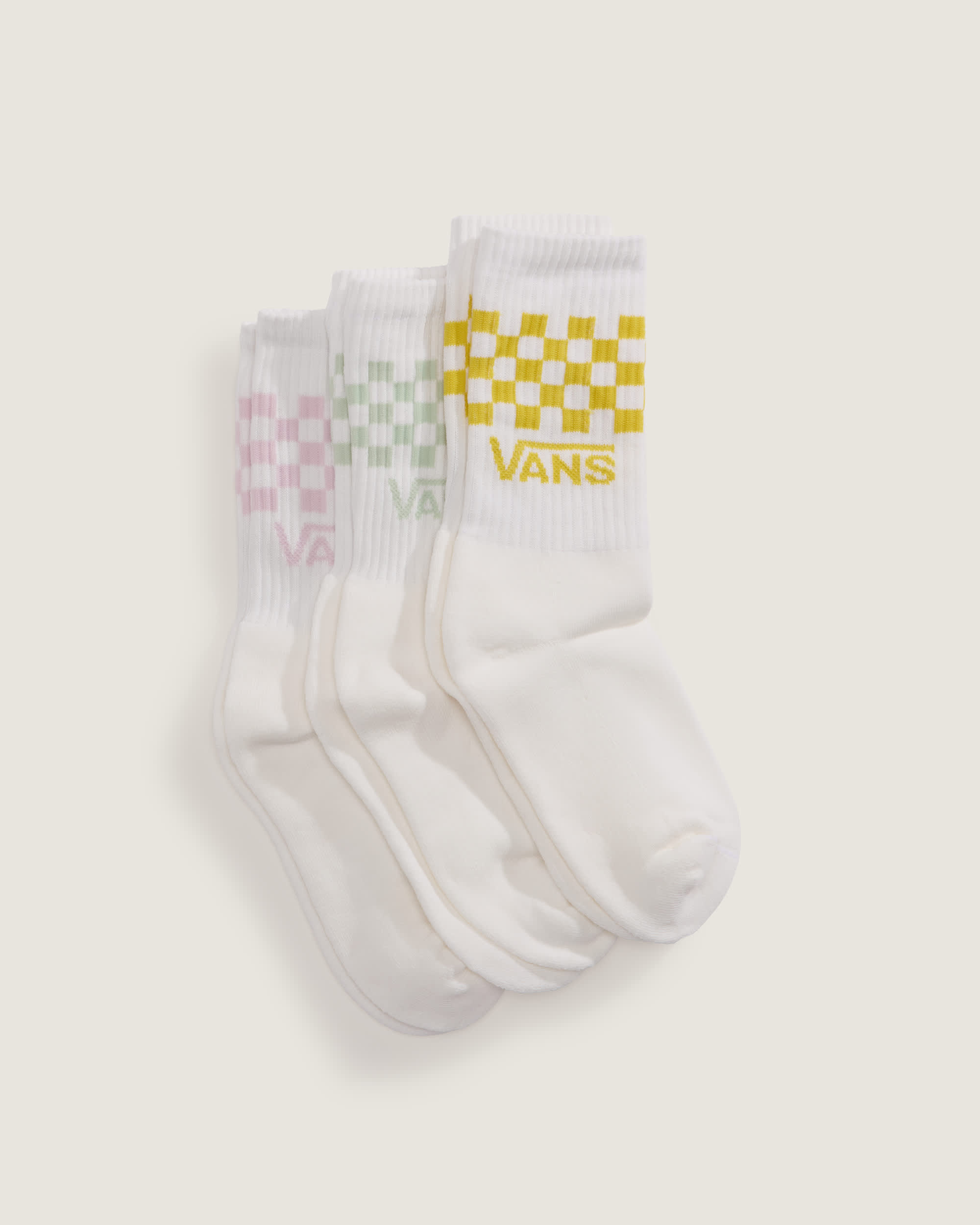 Skarpety Classic Check Crew 3 pary VANS Biay ALT1