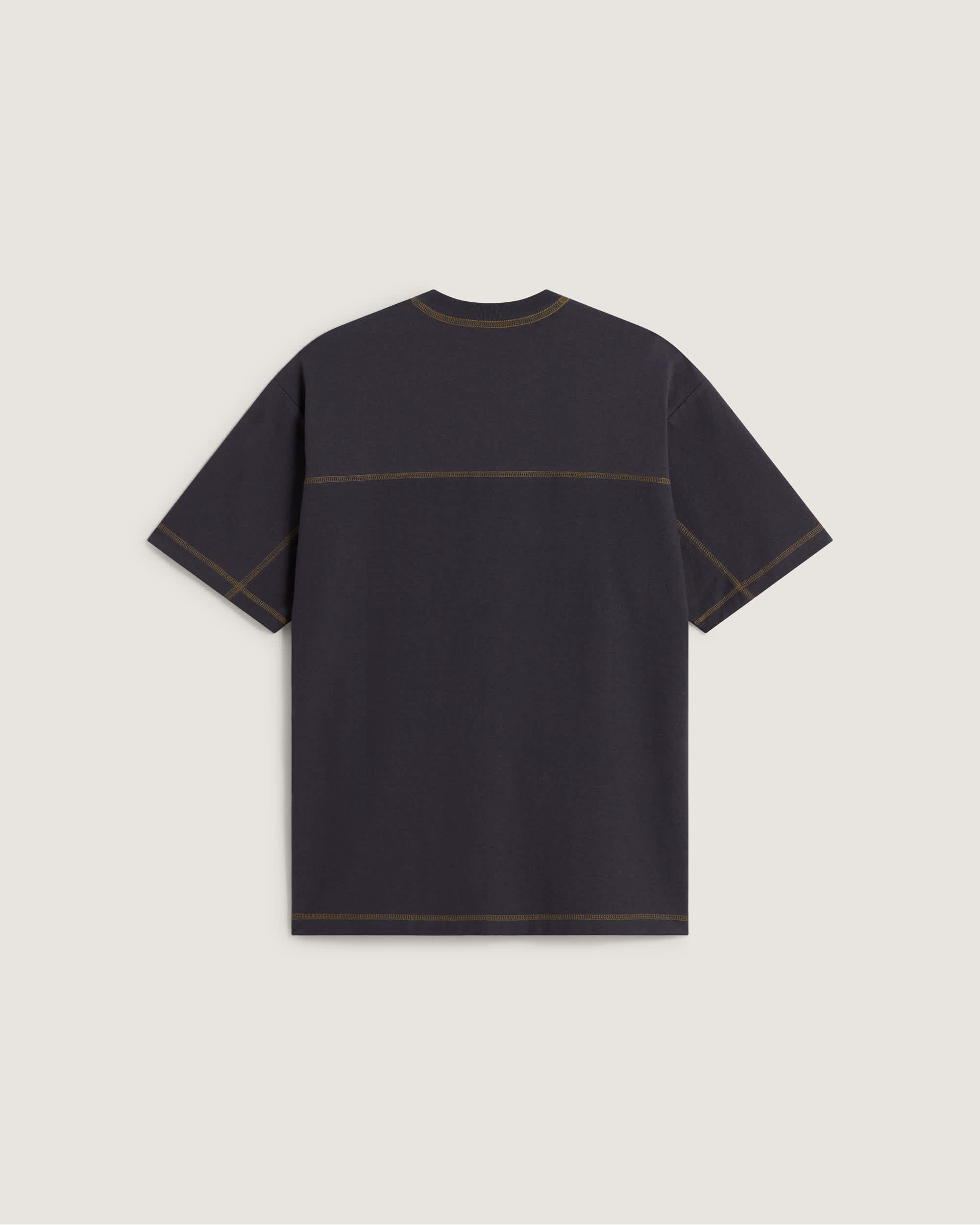 Contrast Stitch Loose Fit SS Tee Charcoal Grey VANS Gris ALT1
