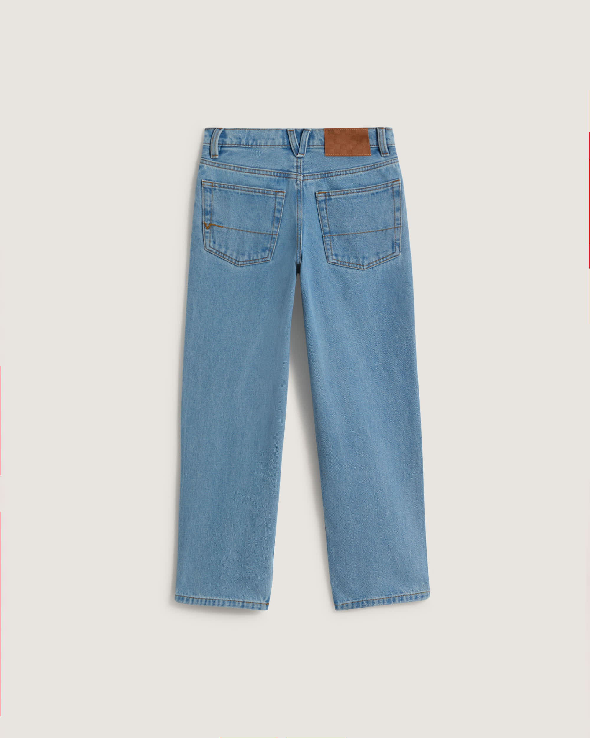 Dziecice spodnie dinsowe Check5 Loose 814 lat VANS Niebieski ALT1