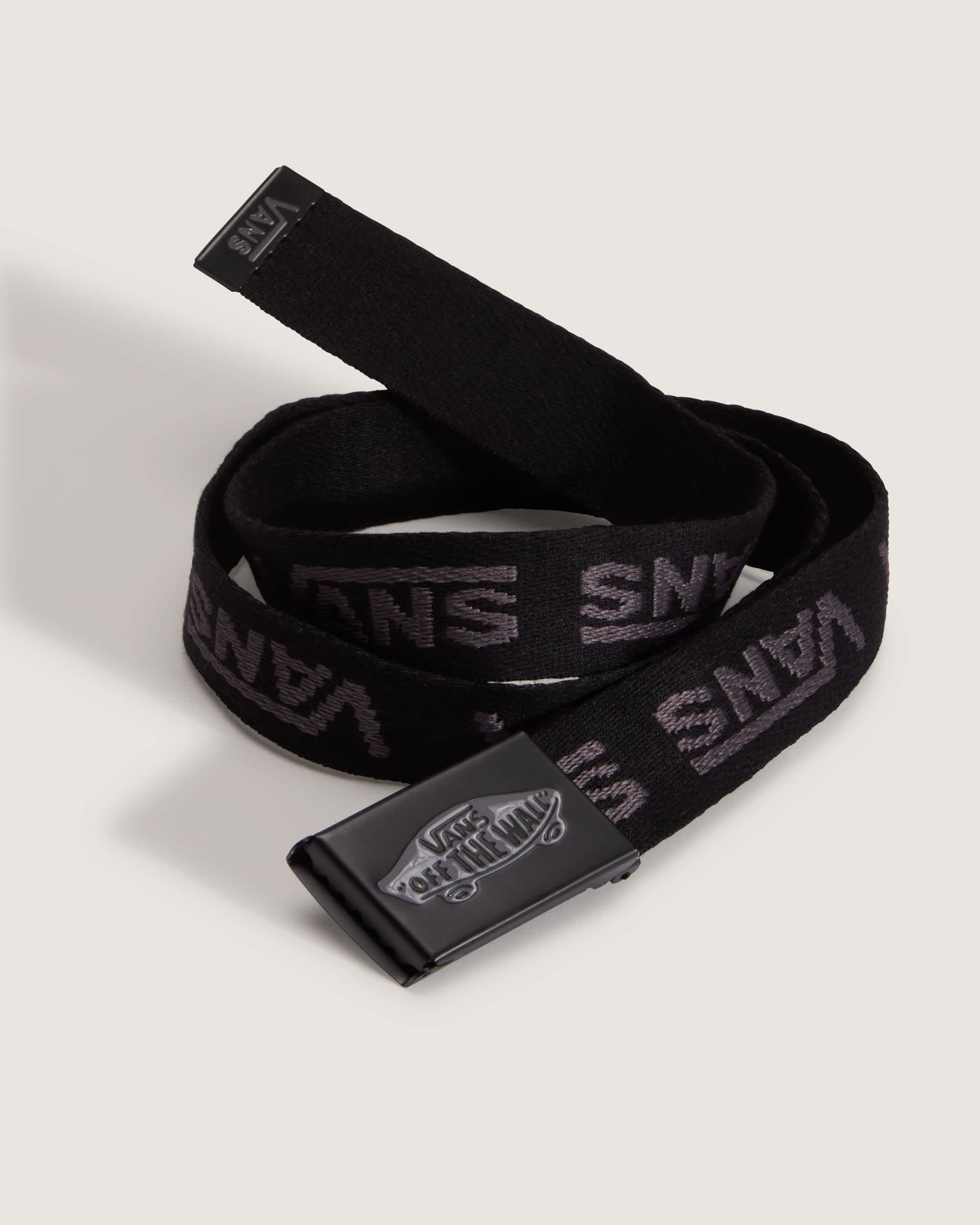 Drop V Web Belt Black VANS Nero ALT1