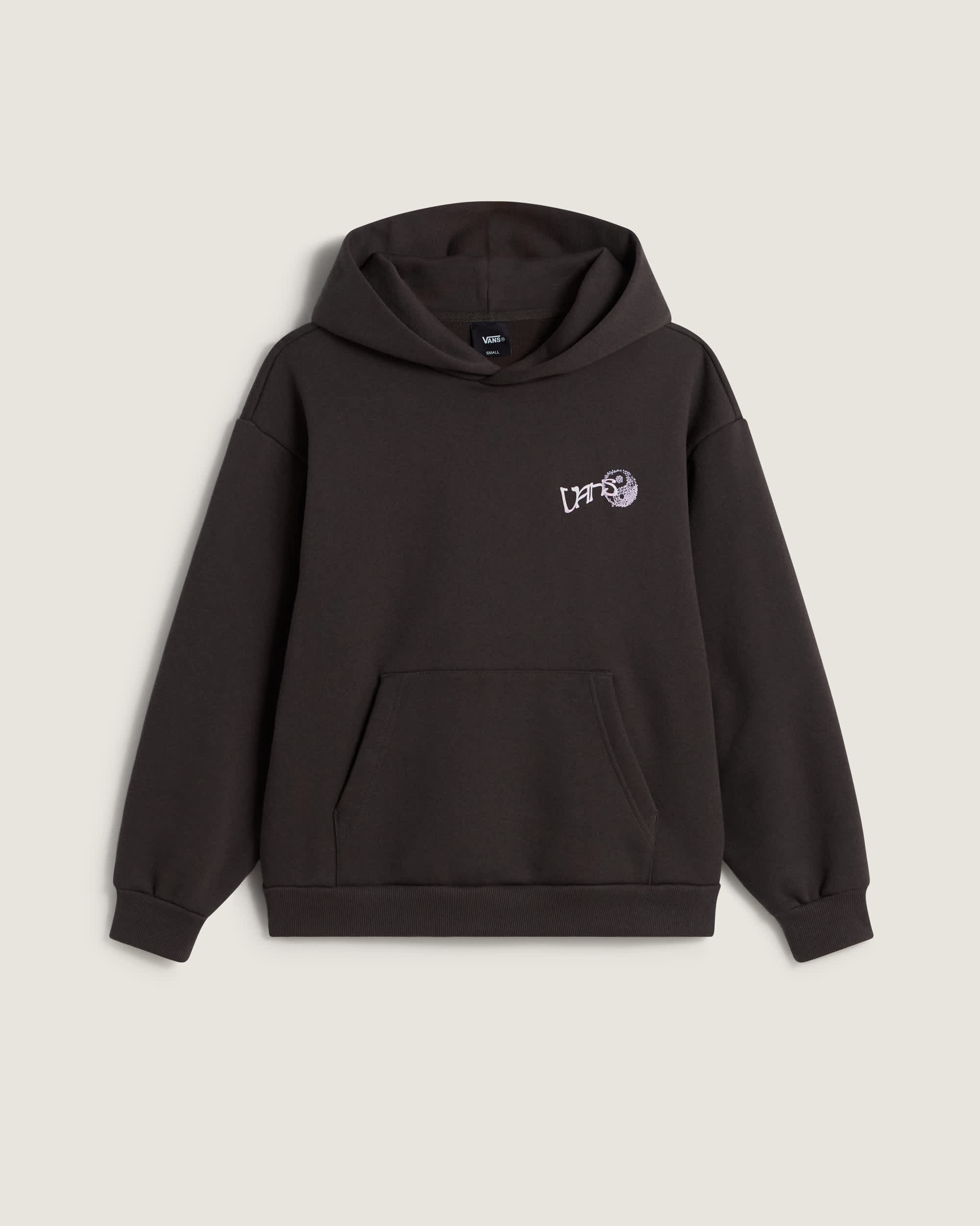 Felpa con cappuccio Yin and Yang VANS Nero HERO