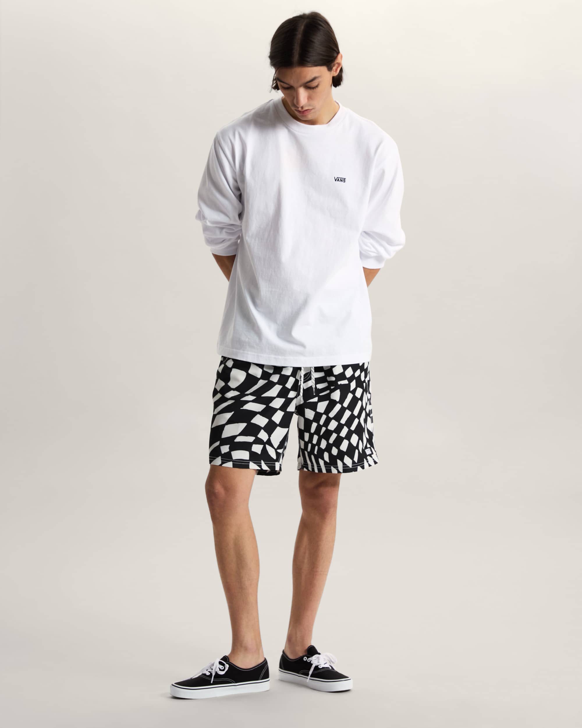 Primary II Elastic Boardshorts mit Print VANS Schwarz ALT6