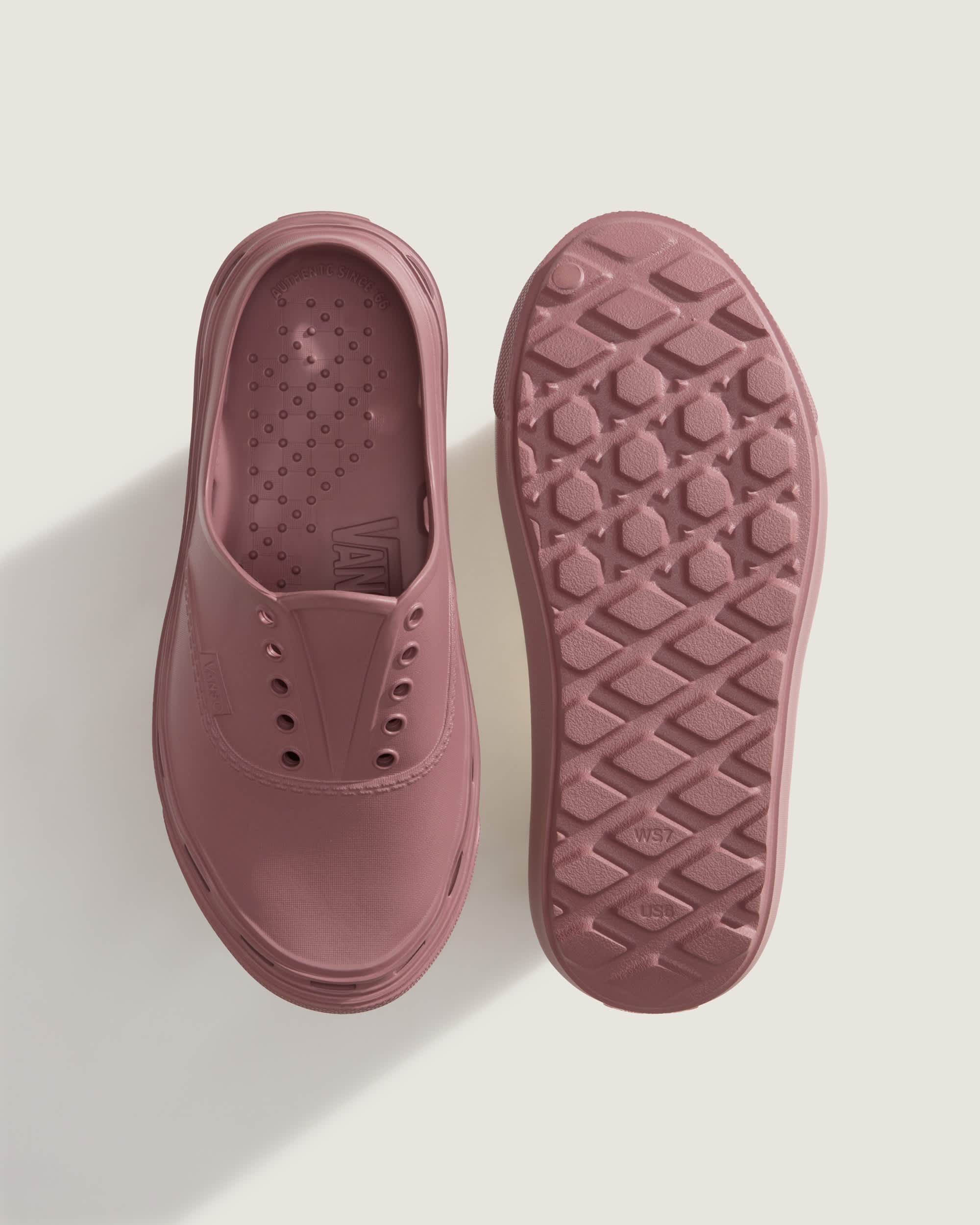 Authentic Foam Mule Shoes VANS Pink ALT3