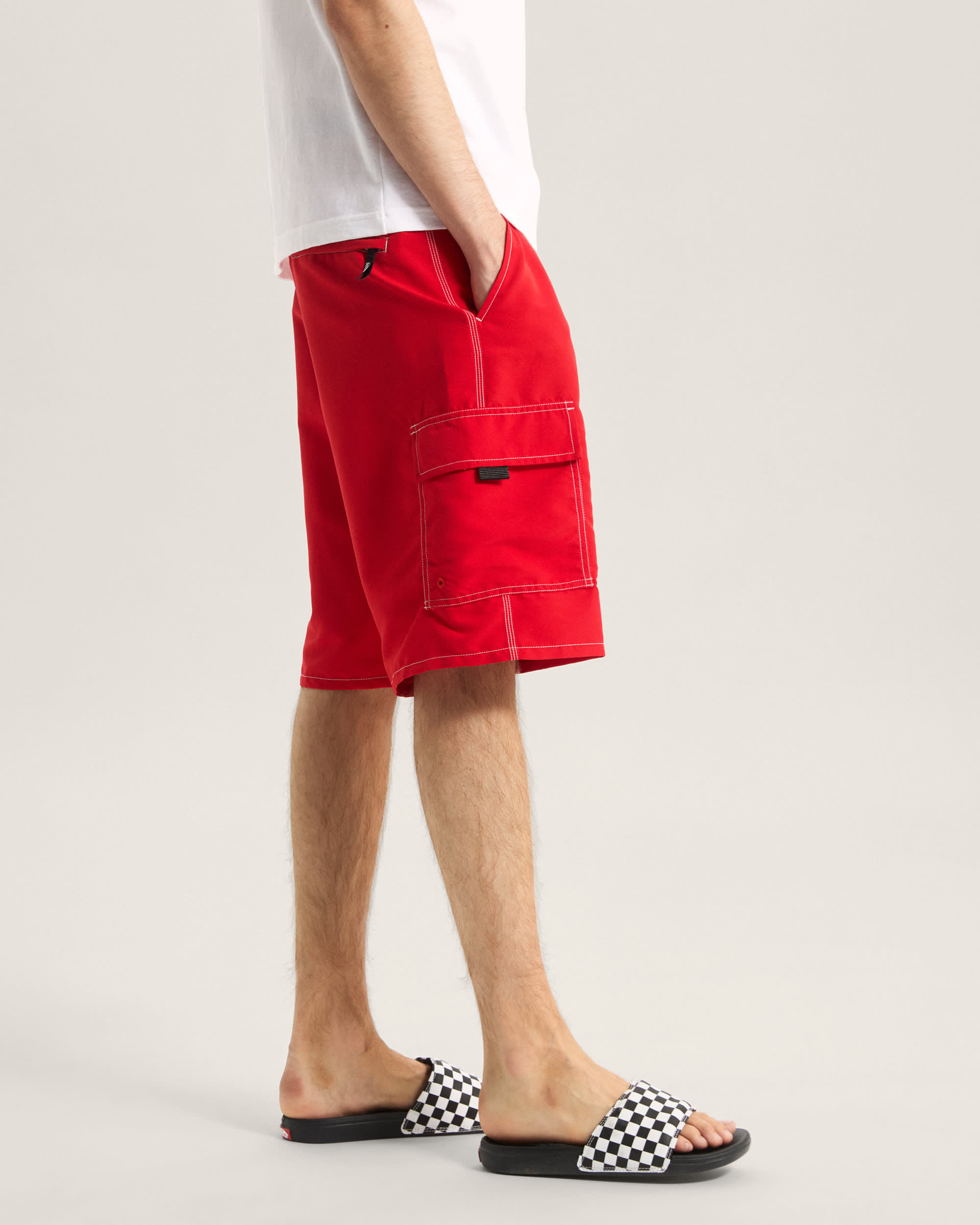 Voyage Long Cargo Boardshort VANS Rood ALT5