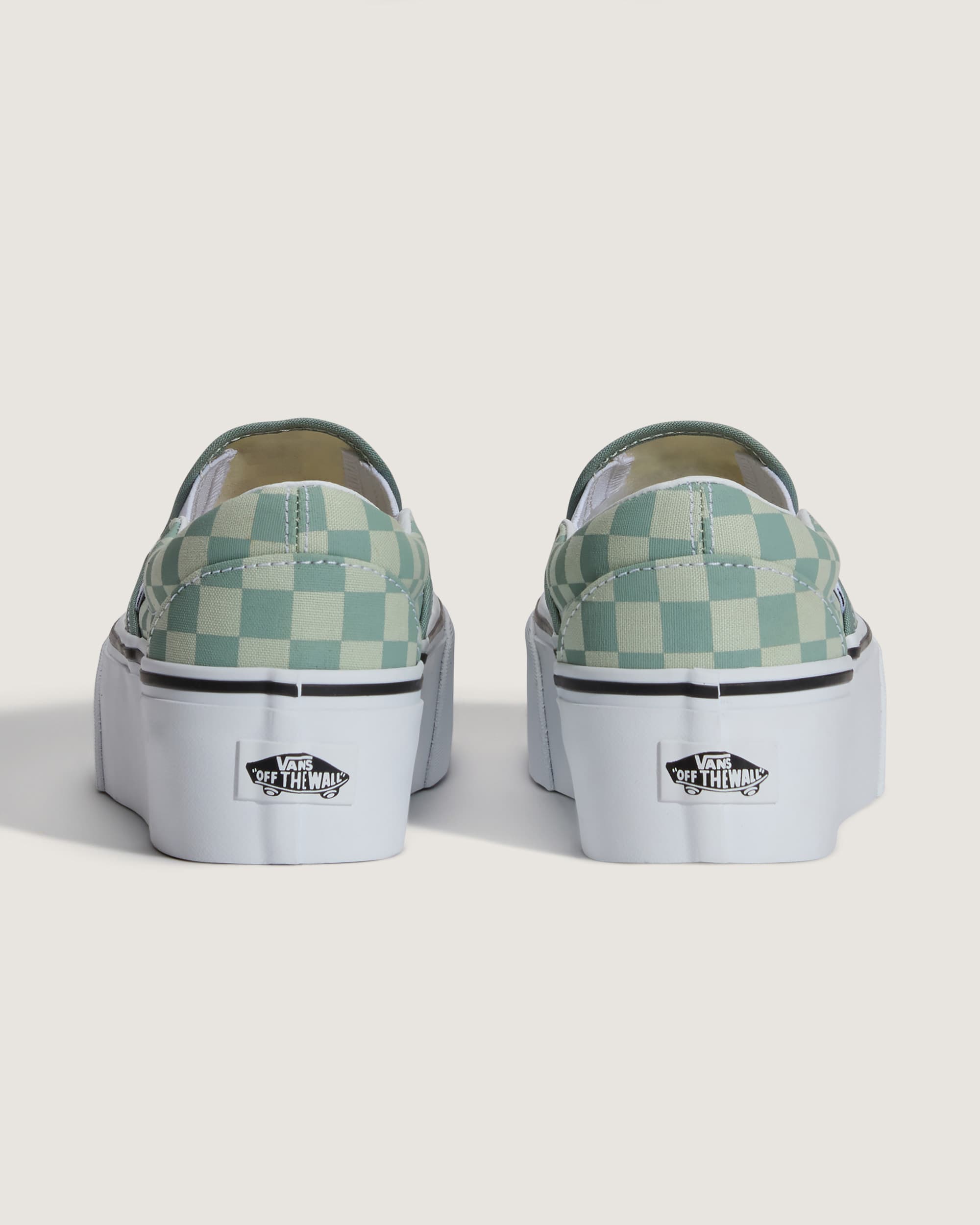Classic SlipOn Plateauschuhe VANS Grn ALT3