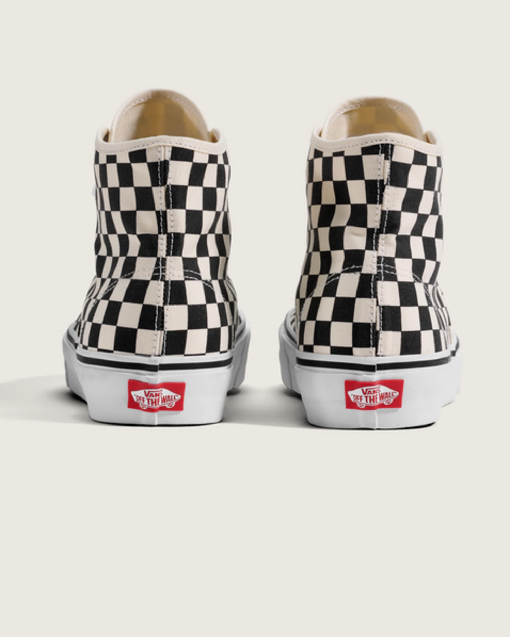 Scarpe Authentic Hi 20 Checkerboard VANS Nero ALT4