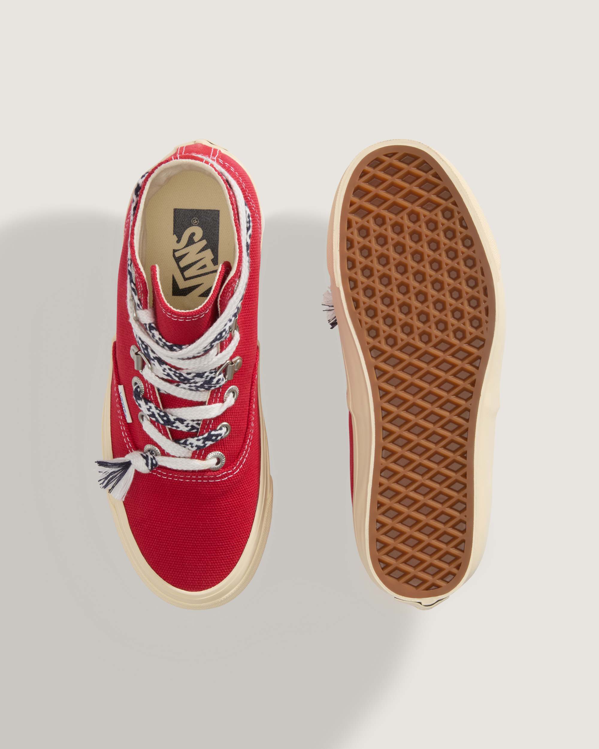 Chaussures Premium Authentic Hi 20 VANS Rouge ALT3